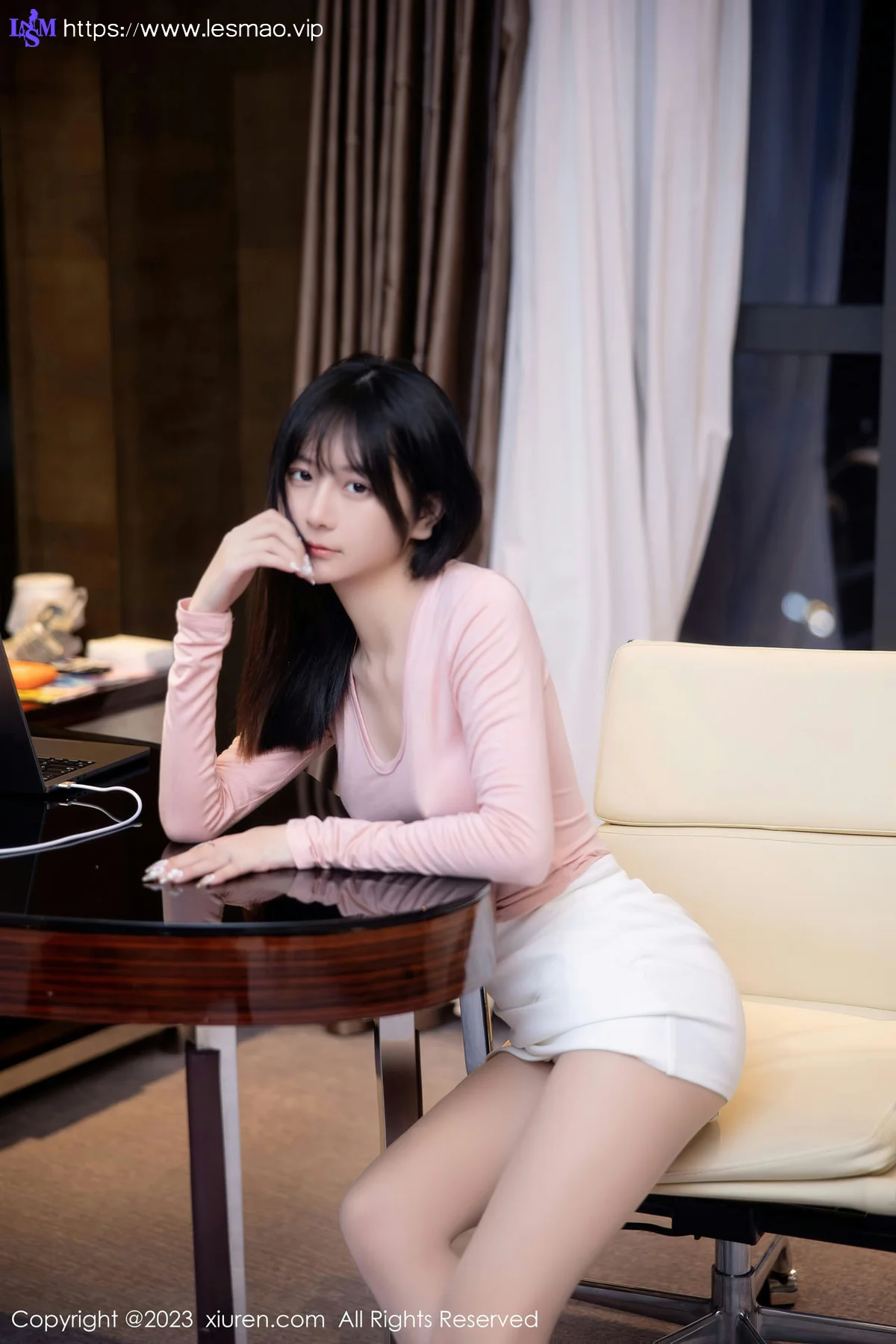 XiuRen 秀人 No.6367 谢小蒽 诱人原色丝袜性感写真11 - 7