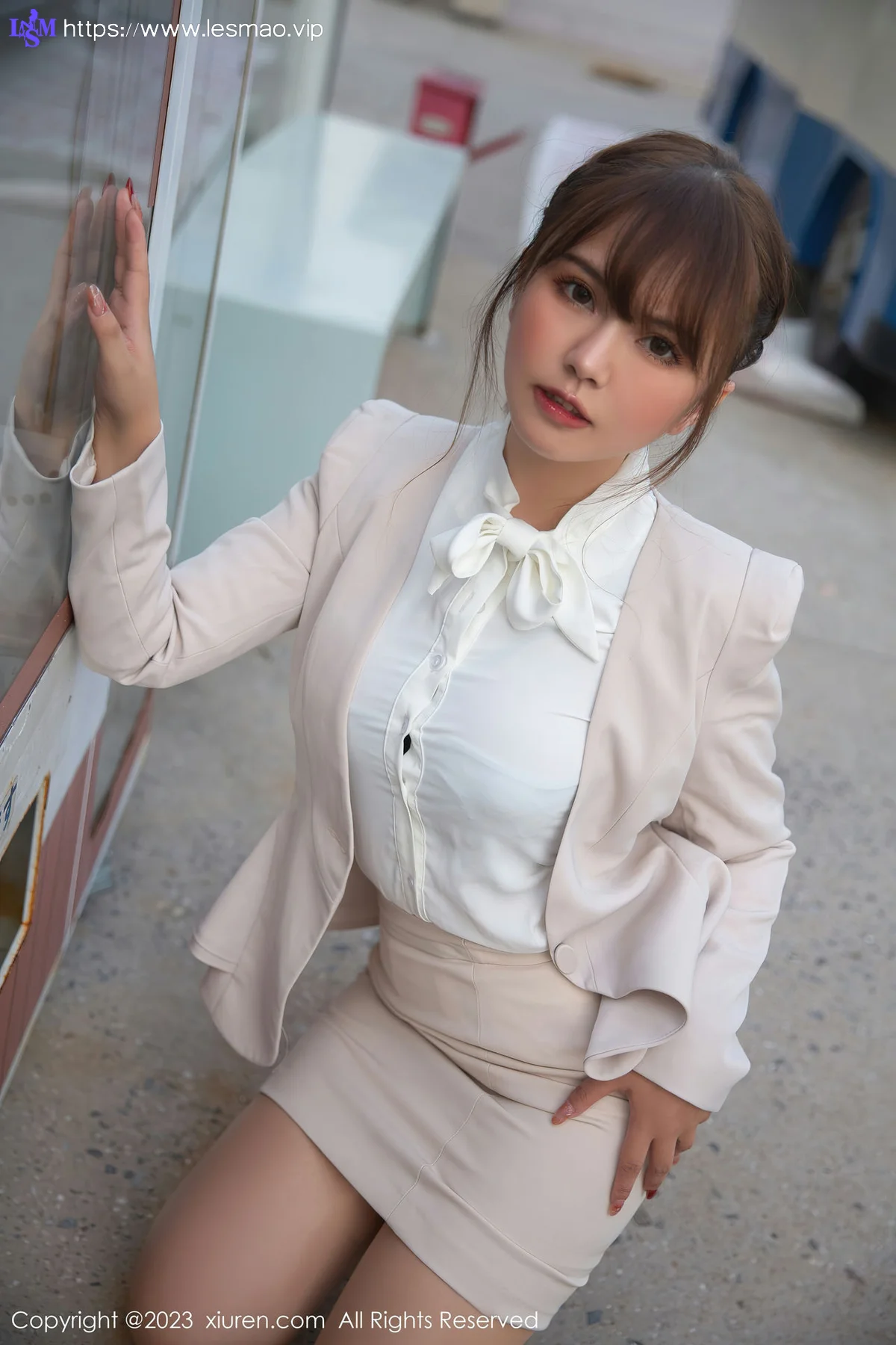 XiuRen 秀人 No.6383 张思允Nice 蕾丝内衣性感写真 - 5