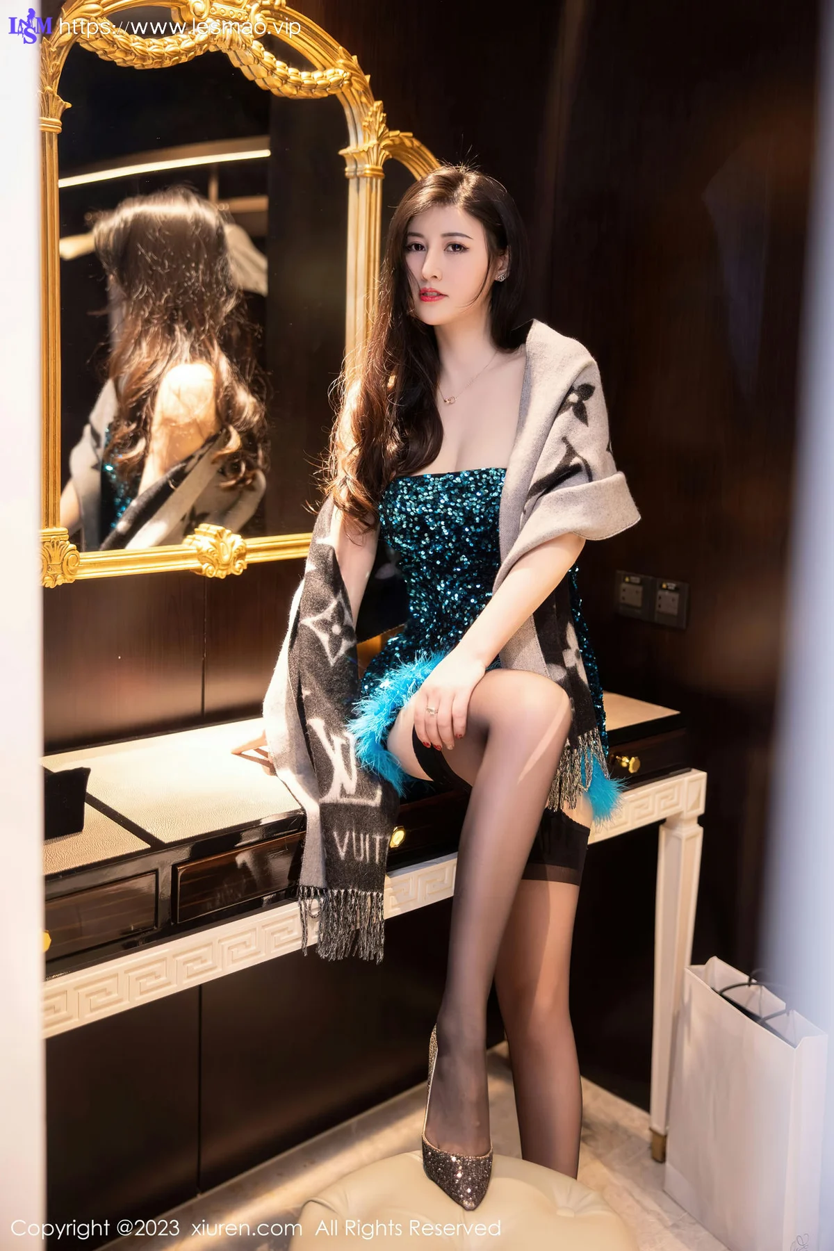 XiuRen 秀人 No.6384 诗诗kiki 蕾丝内衣性感写真 - 3