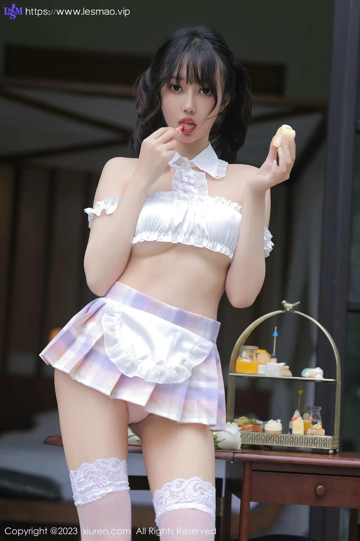 XiuRen 秀人 No.6392 玥儿玥er 白色女服二月万宁旅拍2 - 5