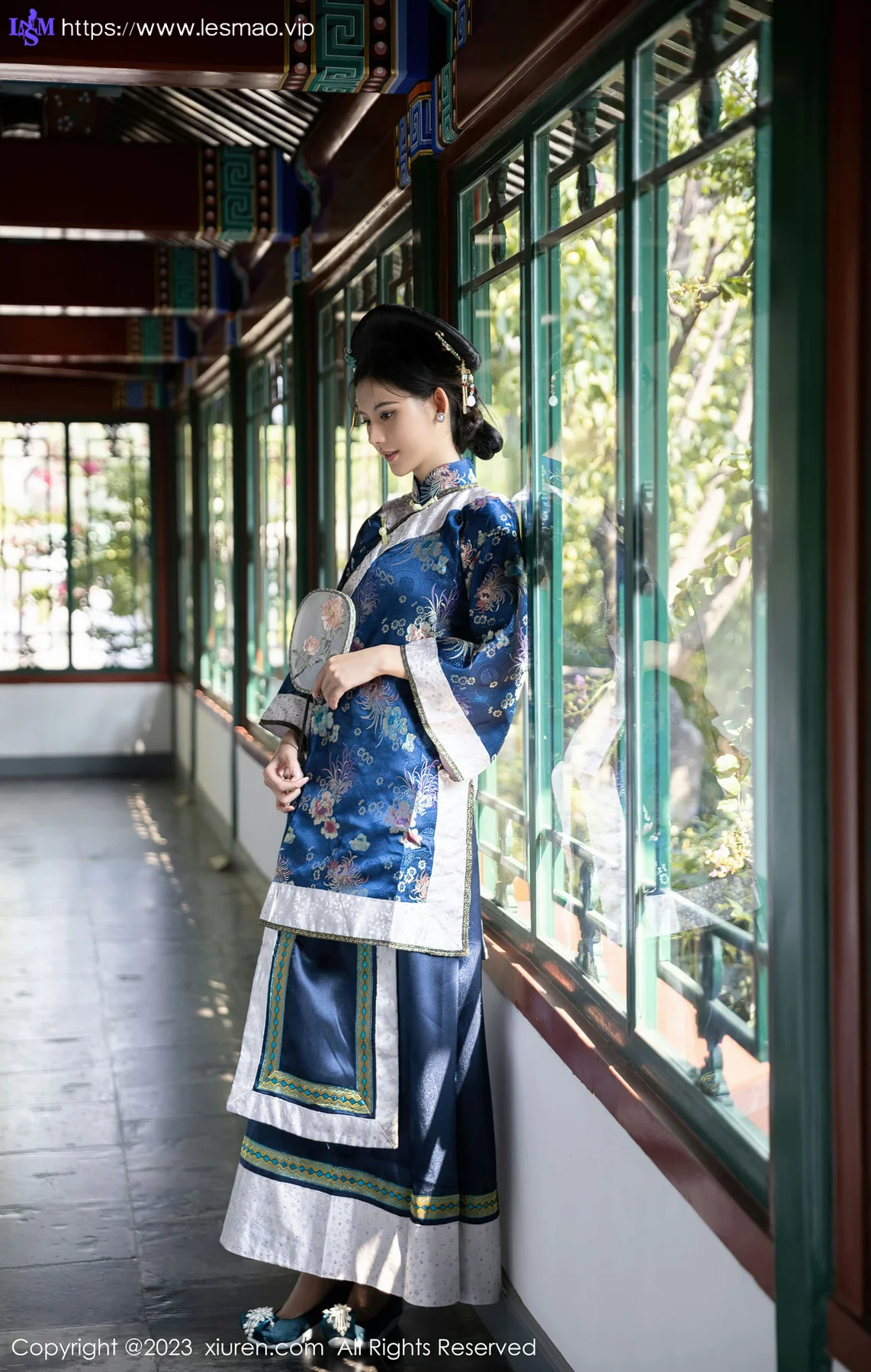 XiuRen 秀人 No.6398 就是阿朱啊 宫廷古装性感写真1 - 1