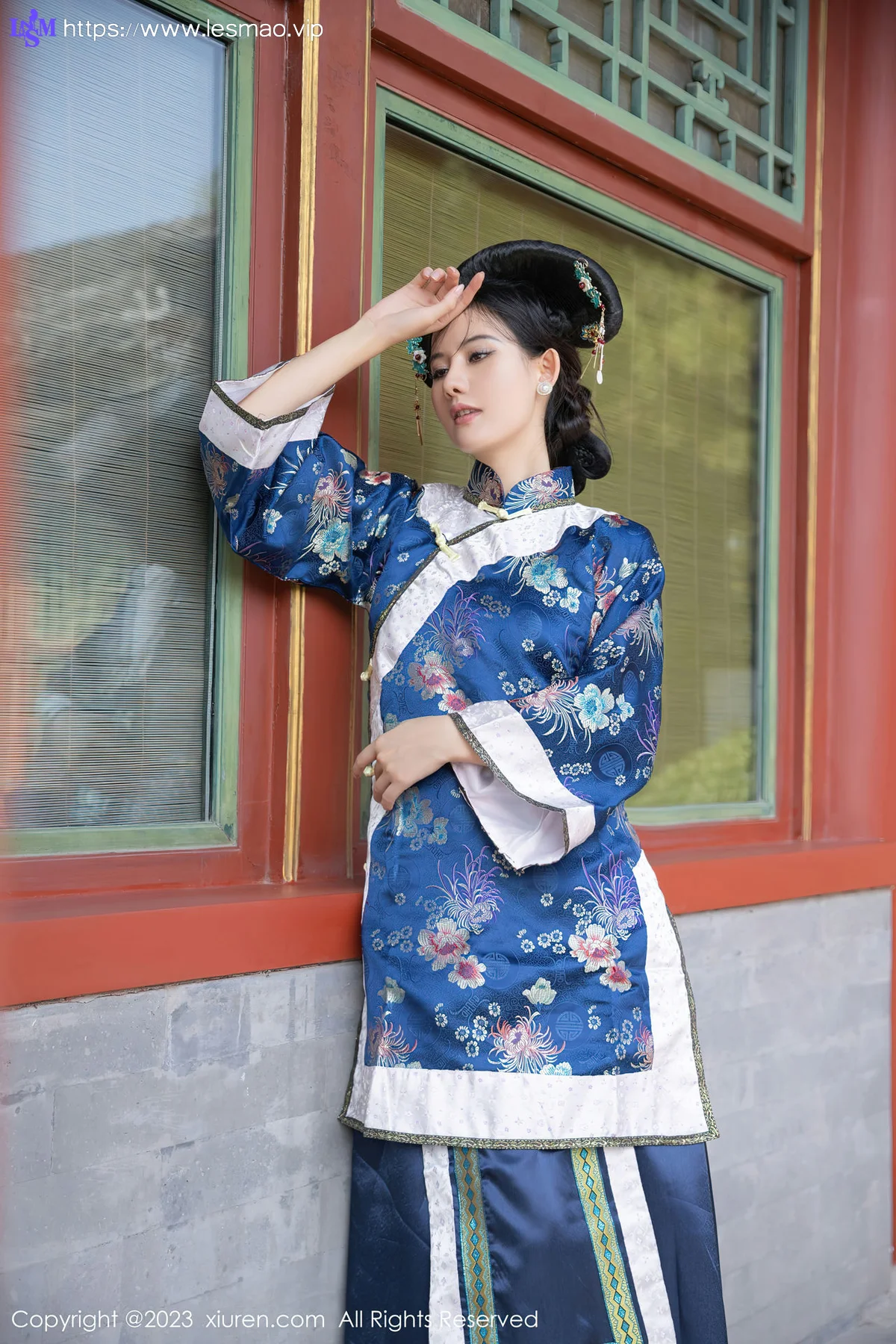 XiuRen 秀人 No.6398 就是阿朱啊 宫廷古装性感写真1 - 7