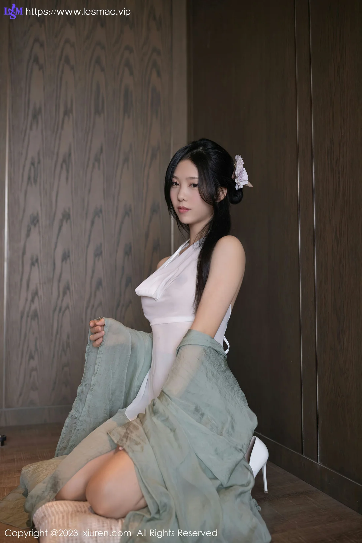 XiuRen 秀人 No.6420 利世 绿色古装性感写真33 - 9