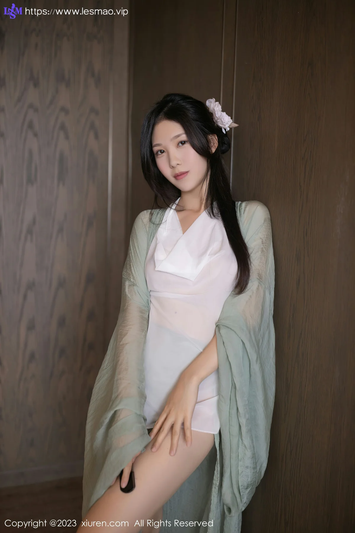 XiuRen 秀人 No.6420 利世 绿色古装性感写真33 - 8