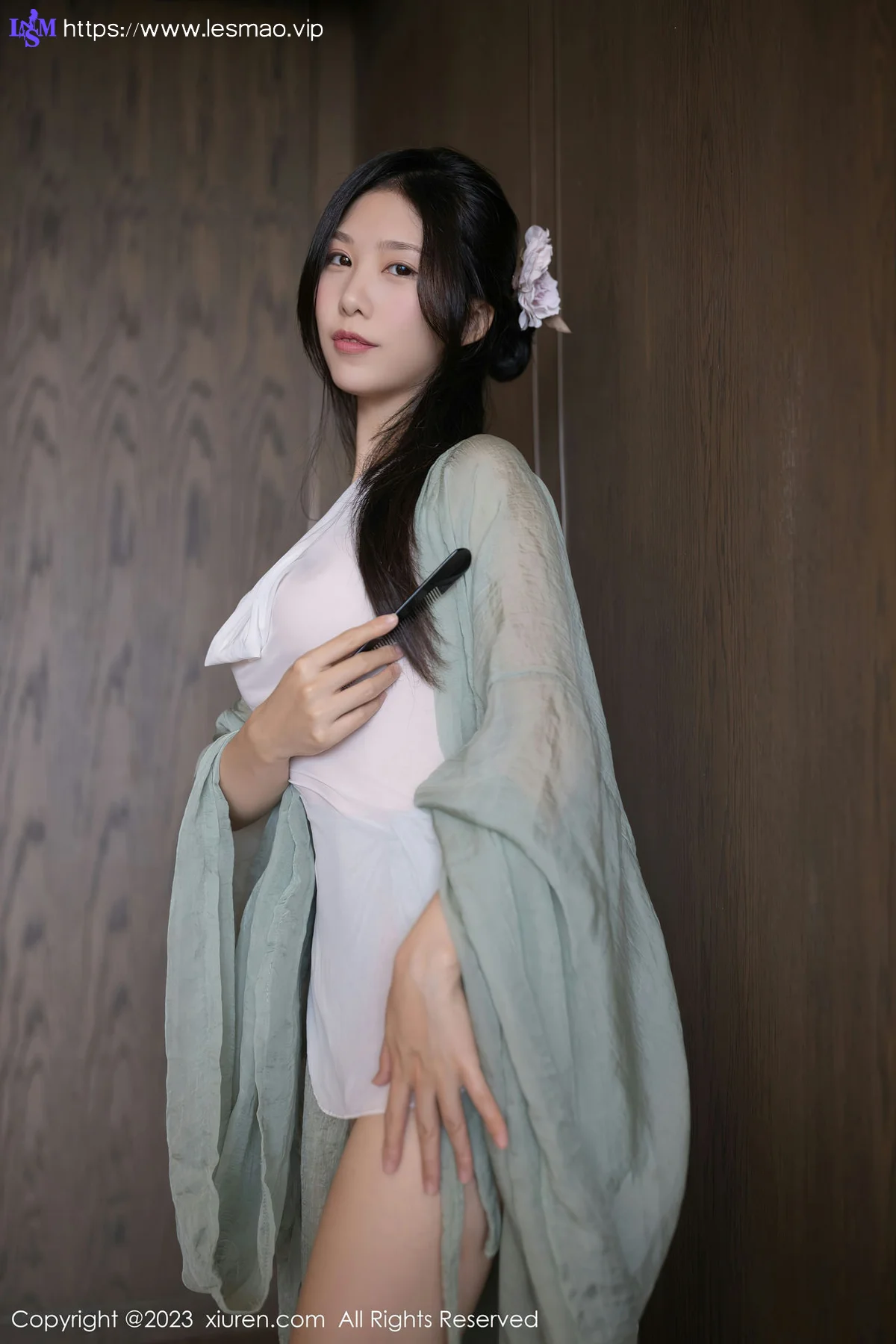 XiuRen 秀人 No.6420 利世 绿色古装性感写真33 - 9