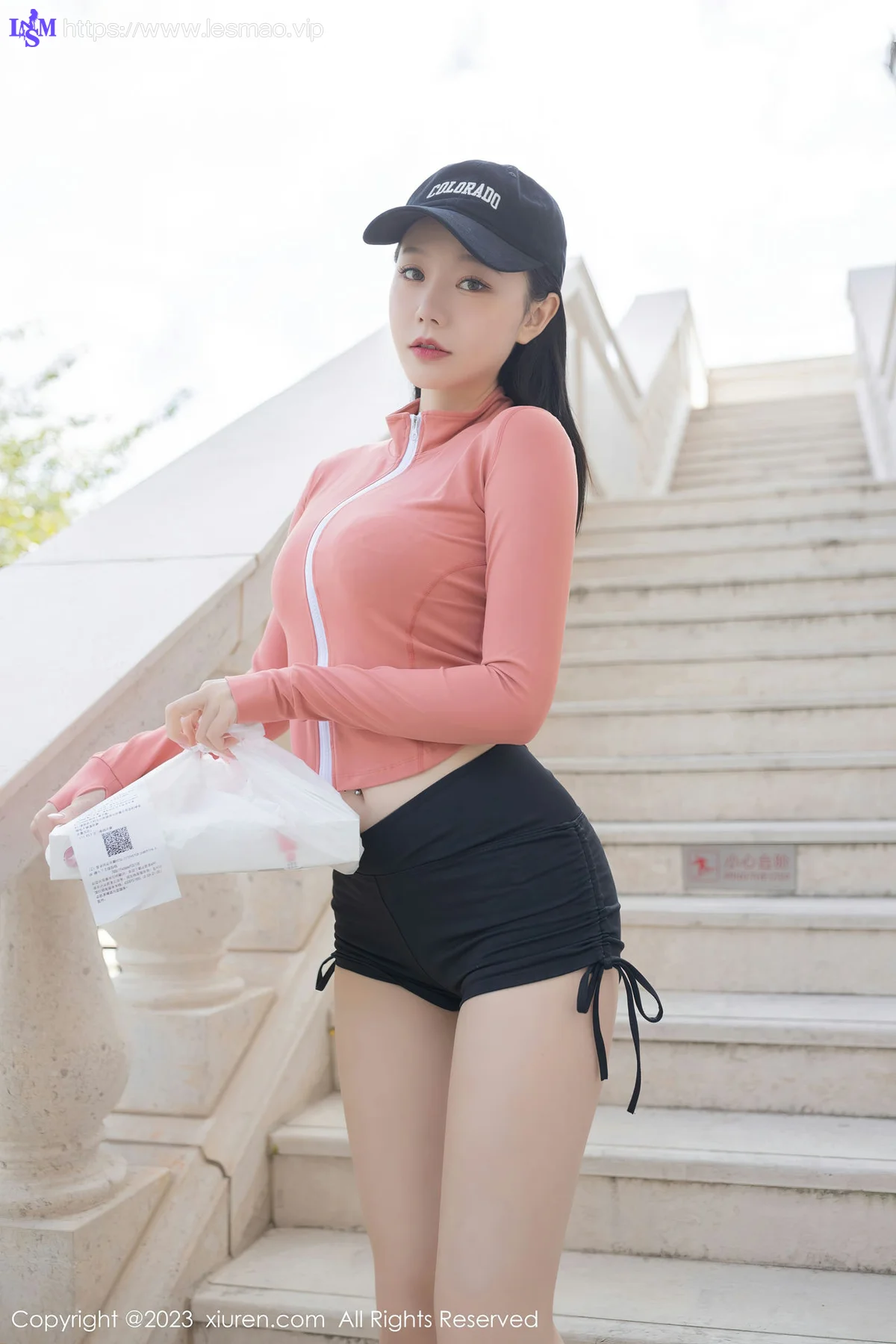 XiuRen 秀人 No.6487 安然anran 性感外卖员装扮性感写真11 - 2