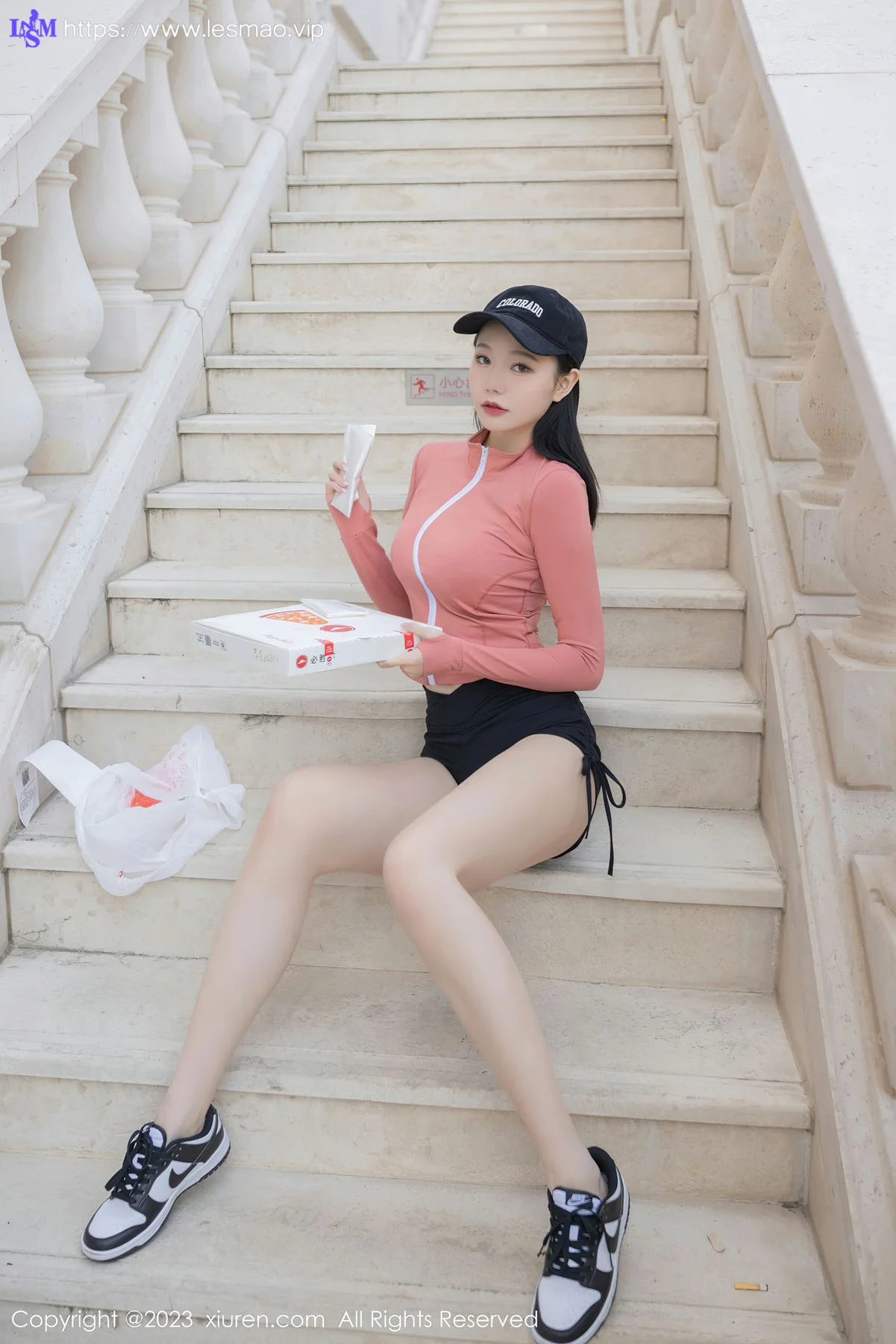 XiuRen 秀人 No.6487 安然anran 性感外卖员装扮性感写真11 - 5