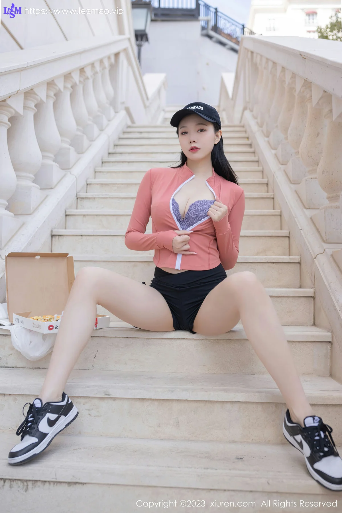 XiuRen 秀人 No.6487 安然anran 性感外卖员装扮性感写真11 - 9