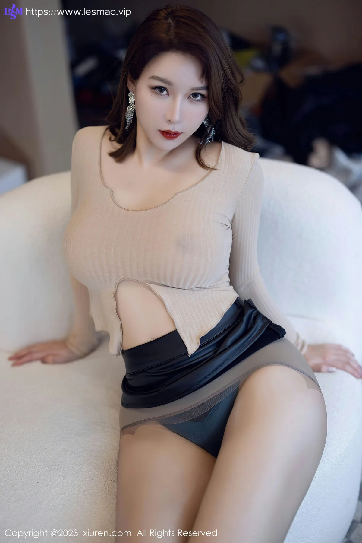 XiuRen 秀人 No.6503 尤妮丝Egg 诱人原色丝袜性感写真2 - 2