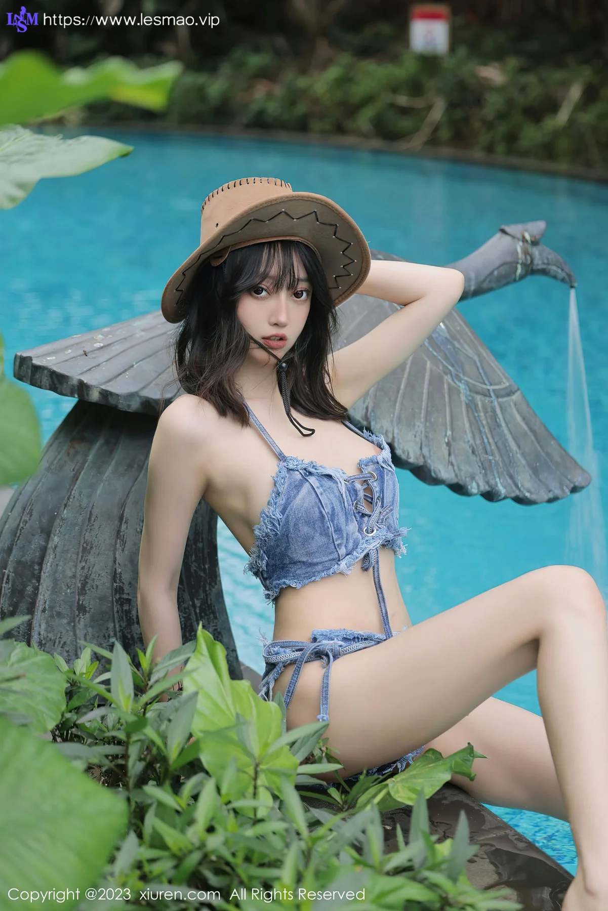 XiuRen 秀人 No.6504 玥儿玥er 牛仔比基尼二月万宁旅拍33 - 4