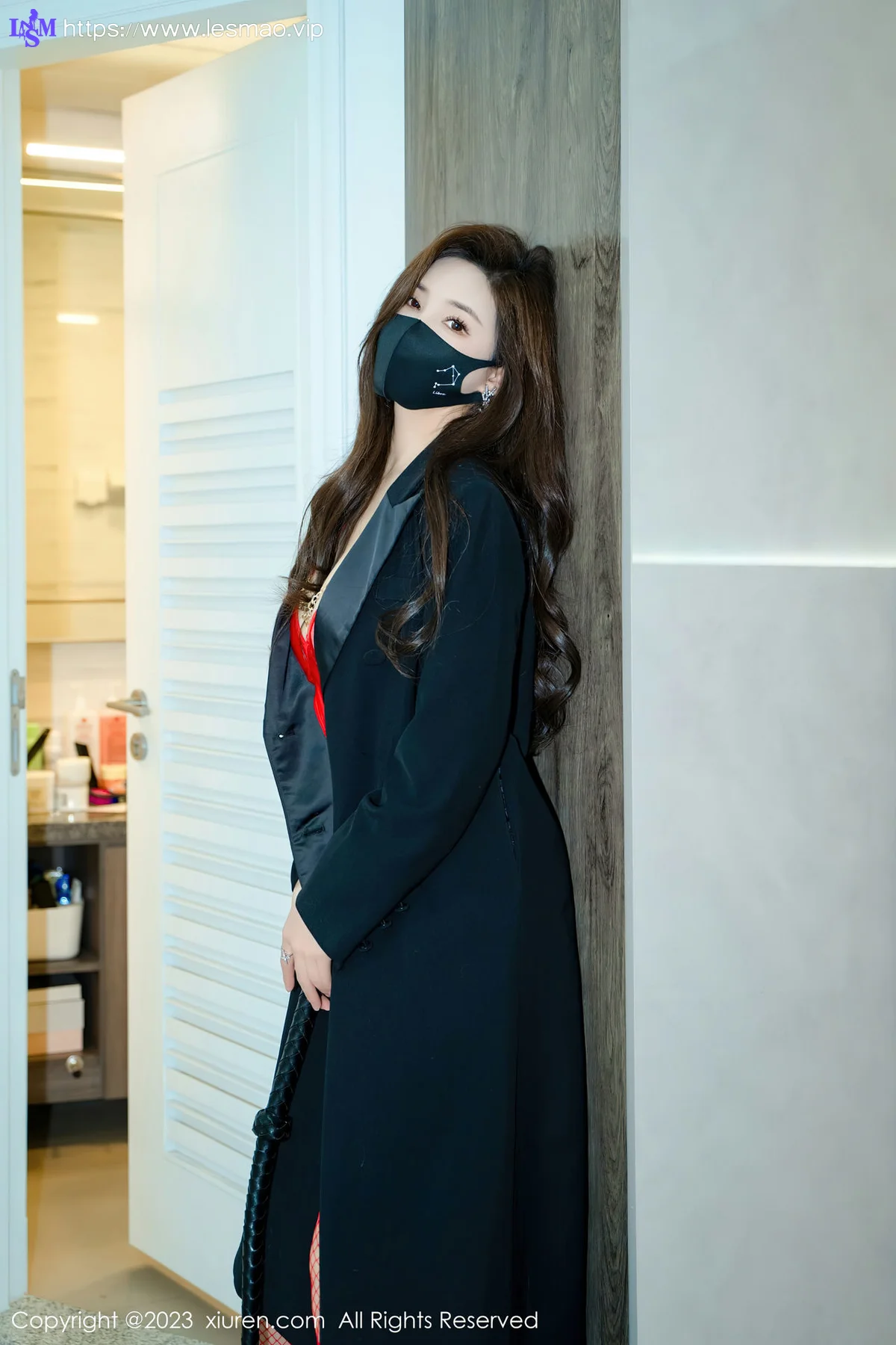 XiuRen 秀人 No.6514 Carol周妍希 红色情趣内衣性感写真3 - 9