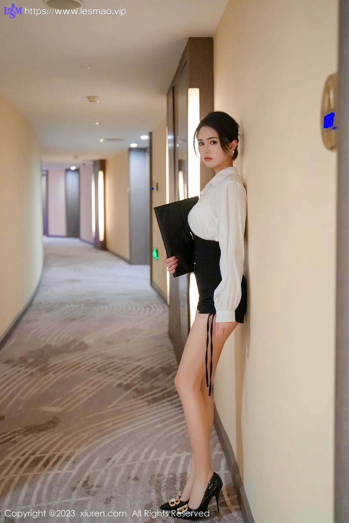 XiuRen 秀人 No.6520 艾希儿 Ol系列性感写真3 - 6