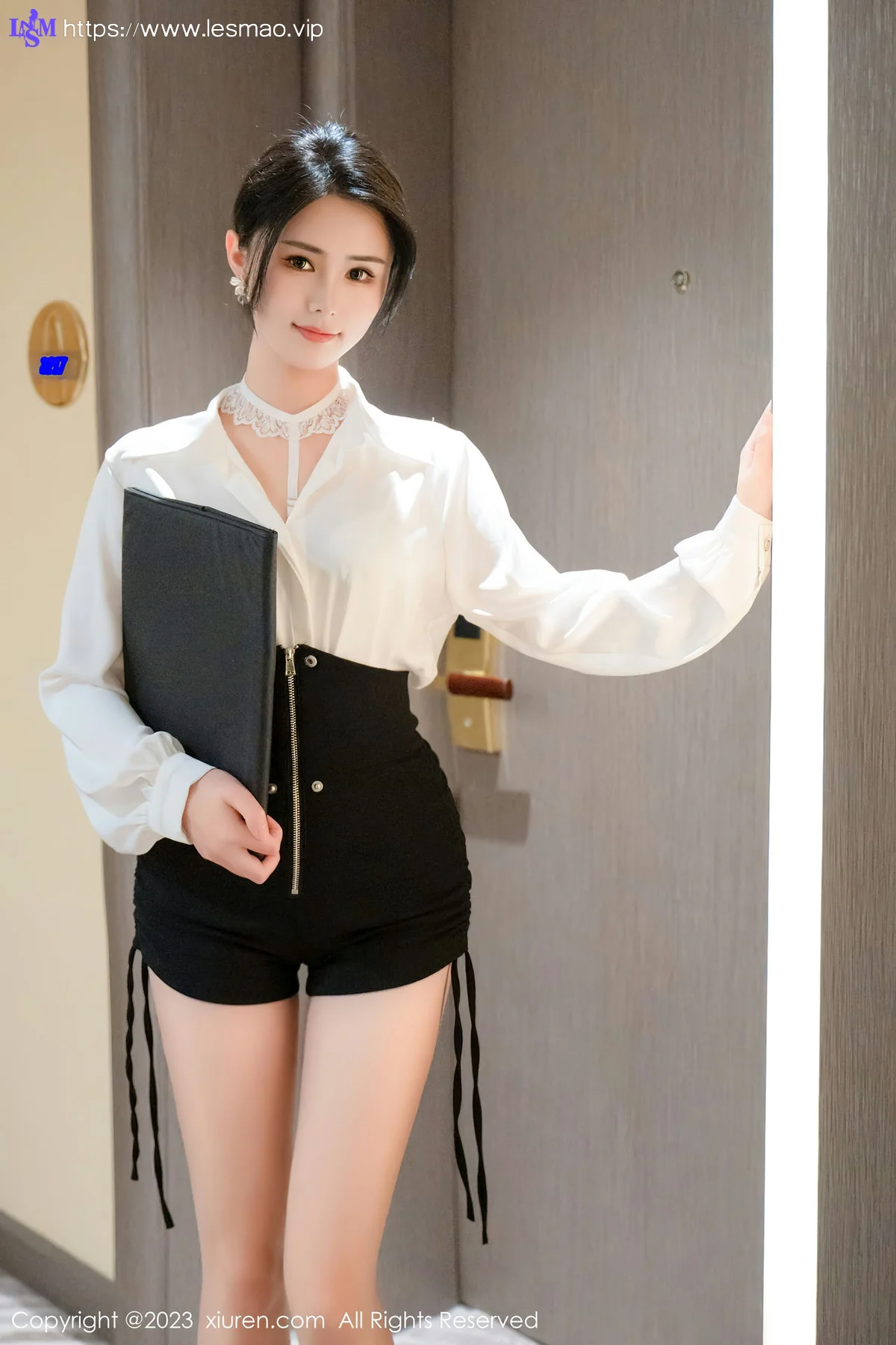 XiuRen 秀人 No.6520 艾希儿 Ol系列性感写真3 - 8