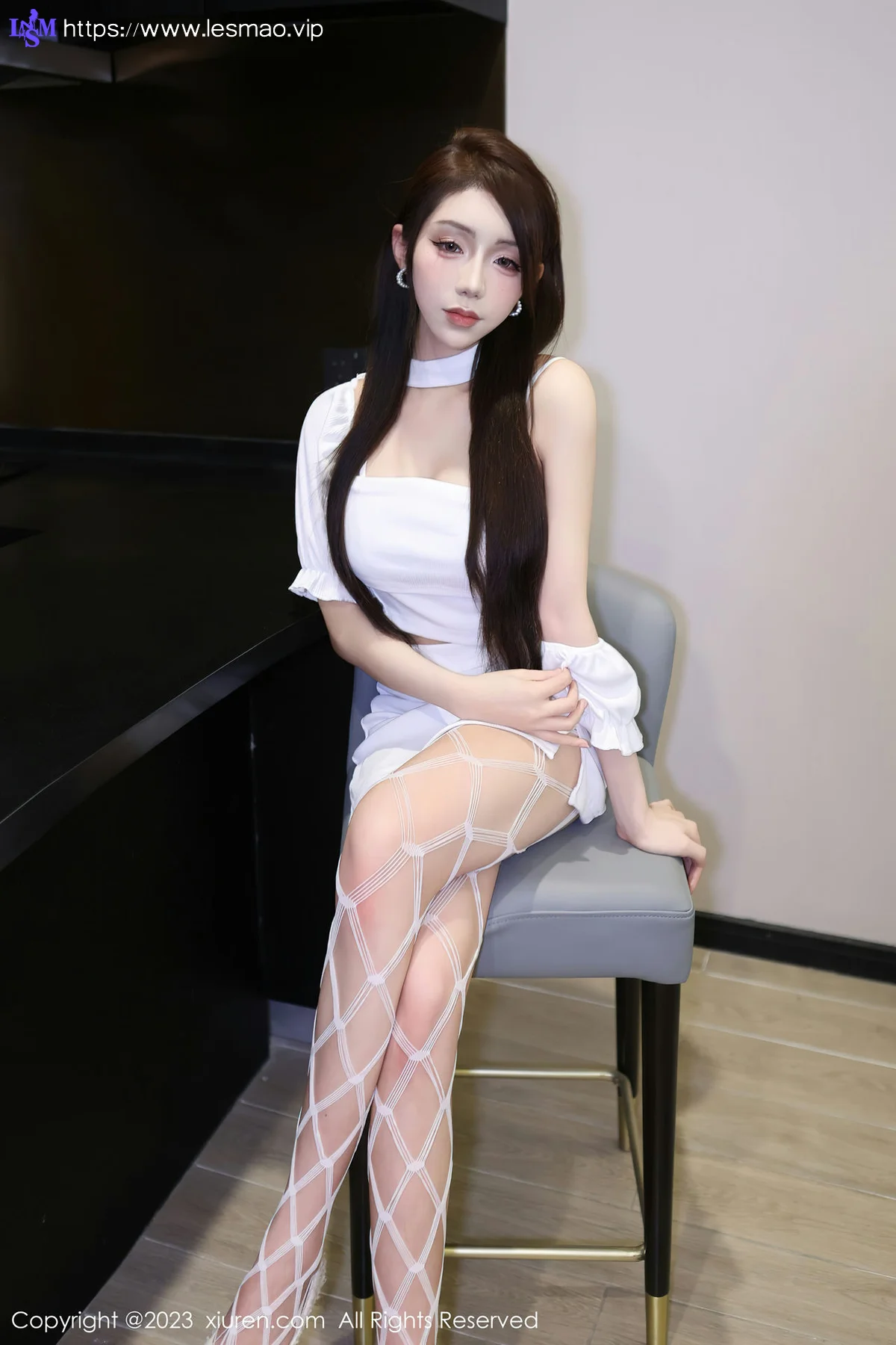 XiuRen 秀人 No.6555 金幼汐Vivian 蕾丝轻透内衣第二套写真33 - 1