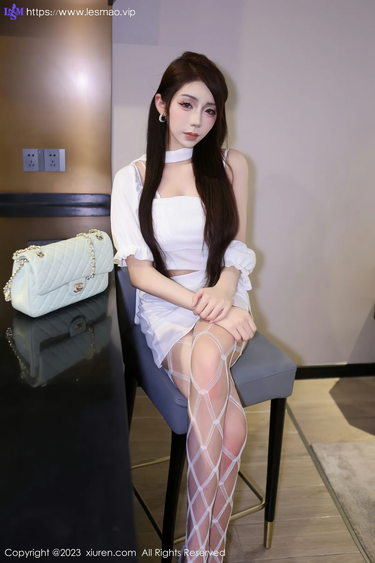 XiuRen 秀人 No.6555 金幼汐Vivian 蕾丝轻透内衣第二套写真33 - 2