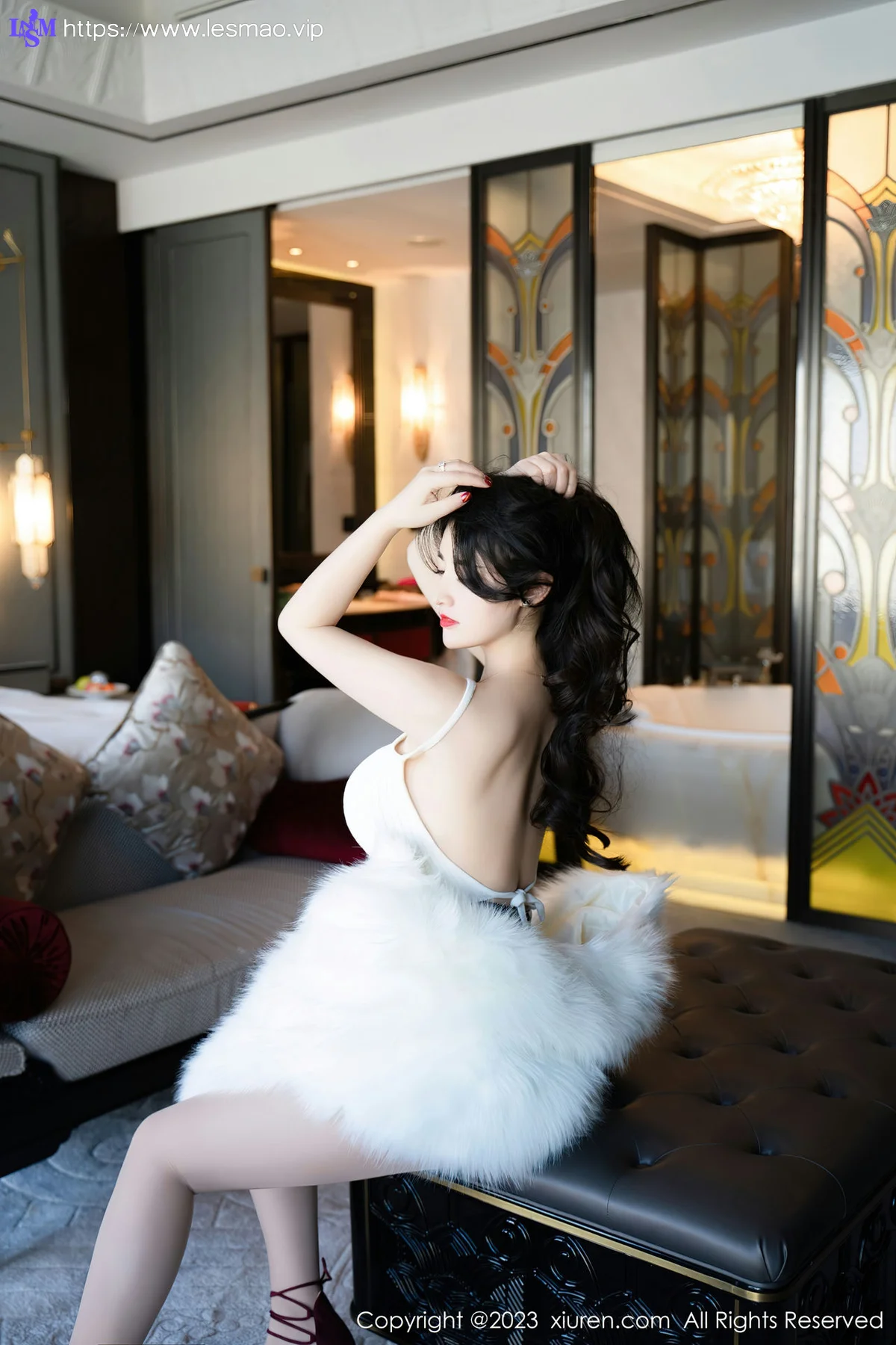 XiuRen 秀人 No.6568 诗诗kiki 诱人肉丝性感写真22 - 8