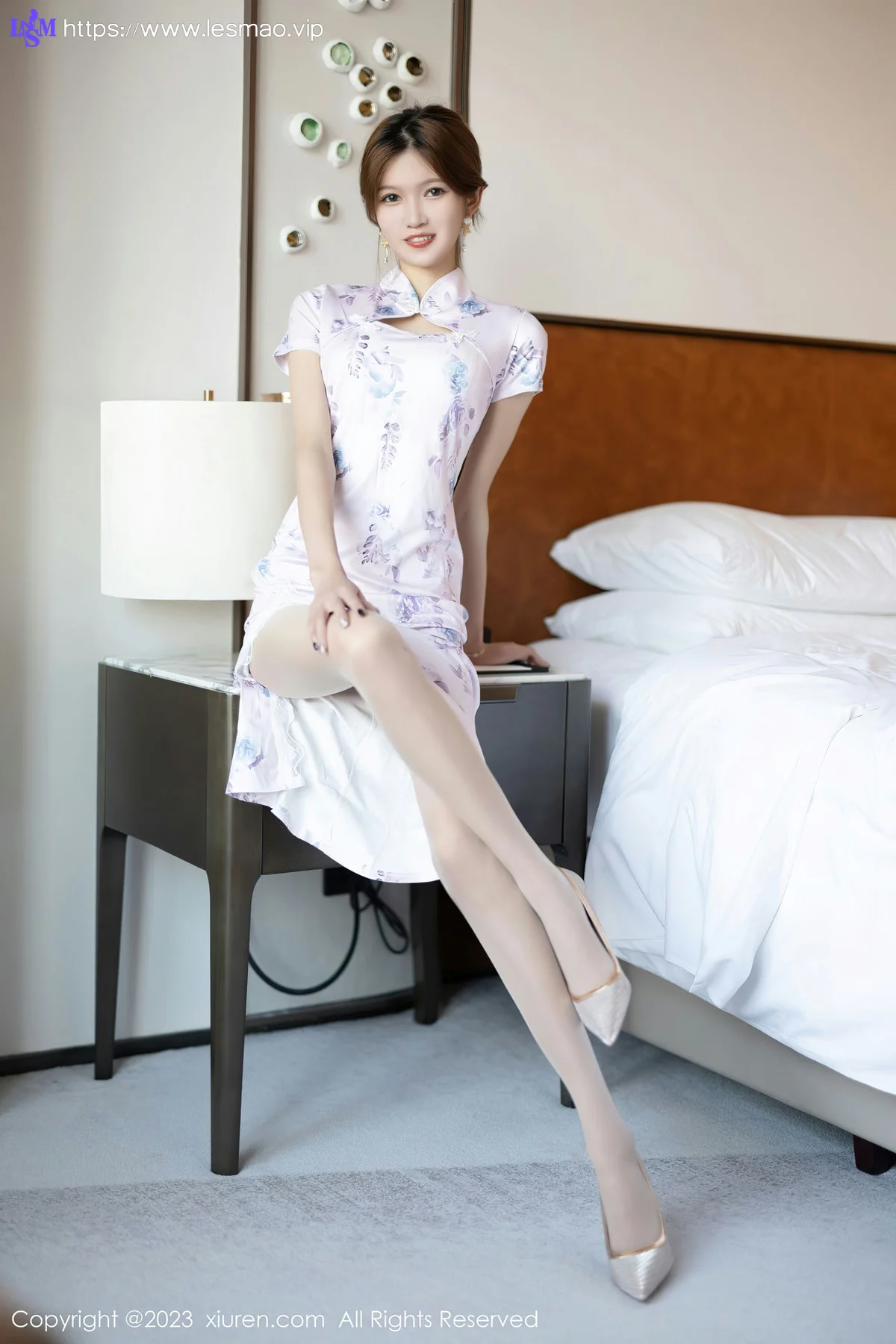 XiuRen 秀人 No.6591 程程程- 白色蕾丝内衣性感写真1 - 2