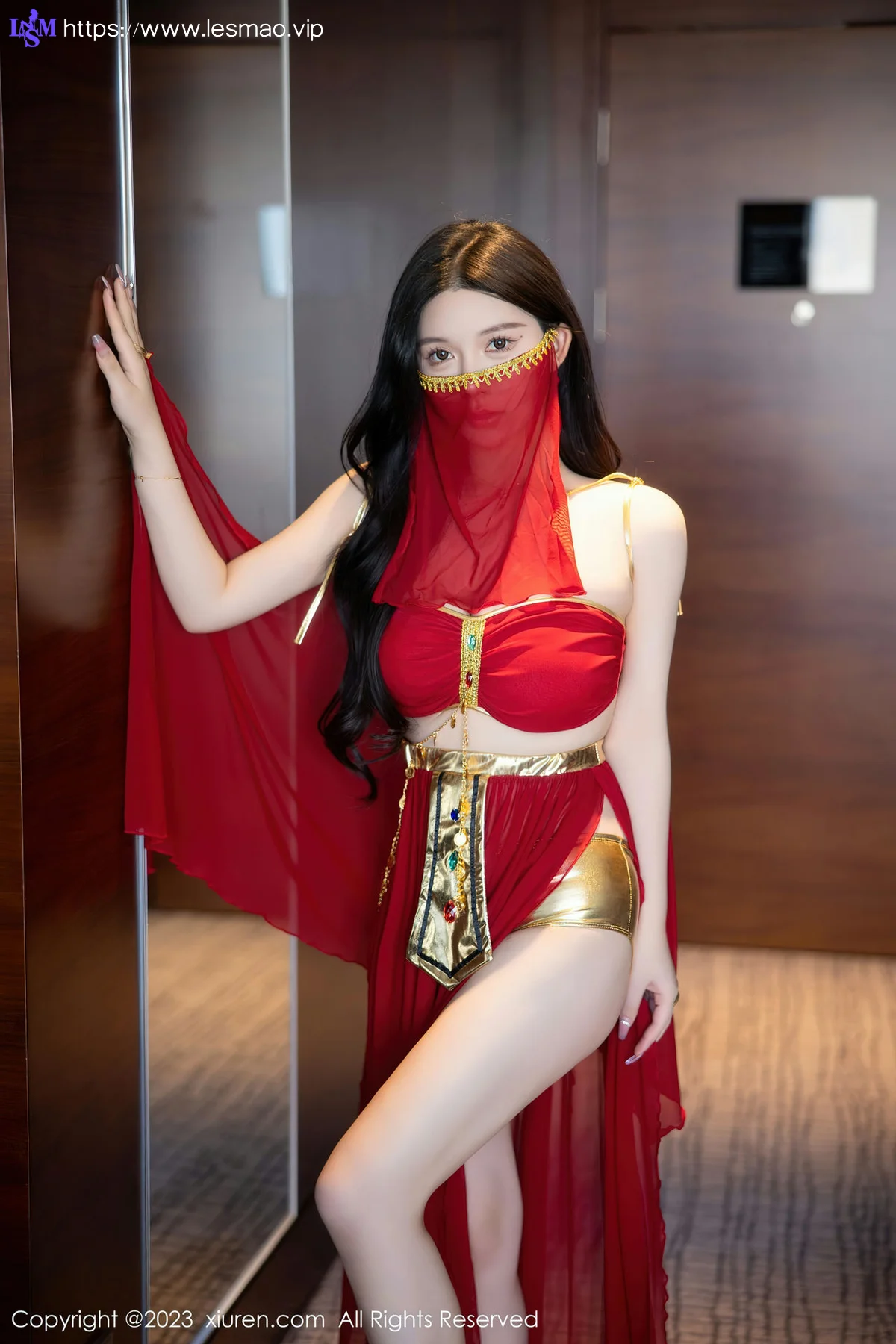 XiuRen 秀人 No.6613 林珊珊 红色西域舞娘芭提雅旅拍11 - 1