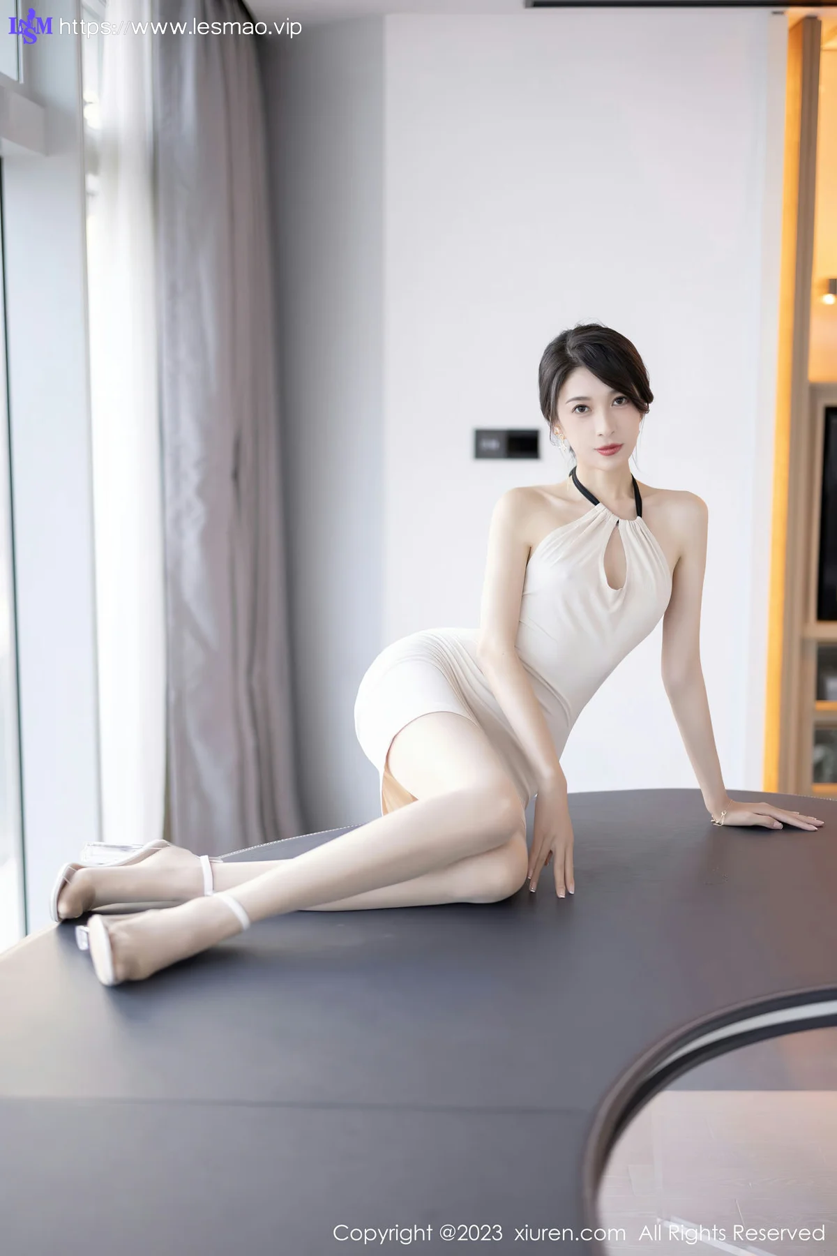 XiuRen 秀人 No.6631 林乐一 连身短裙性感写真 - 5
