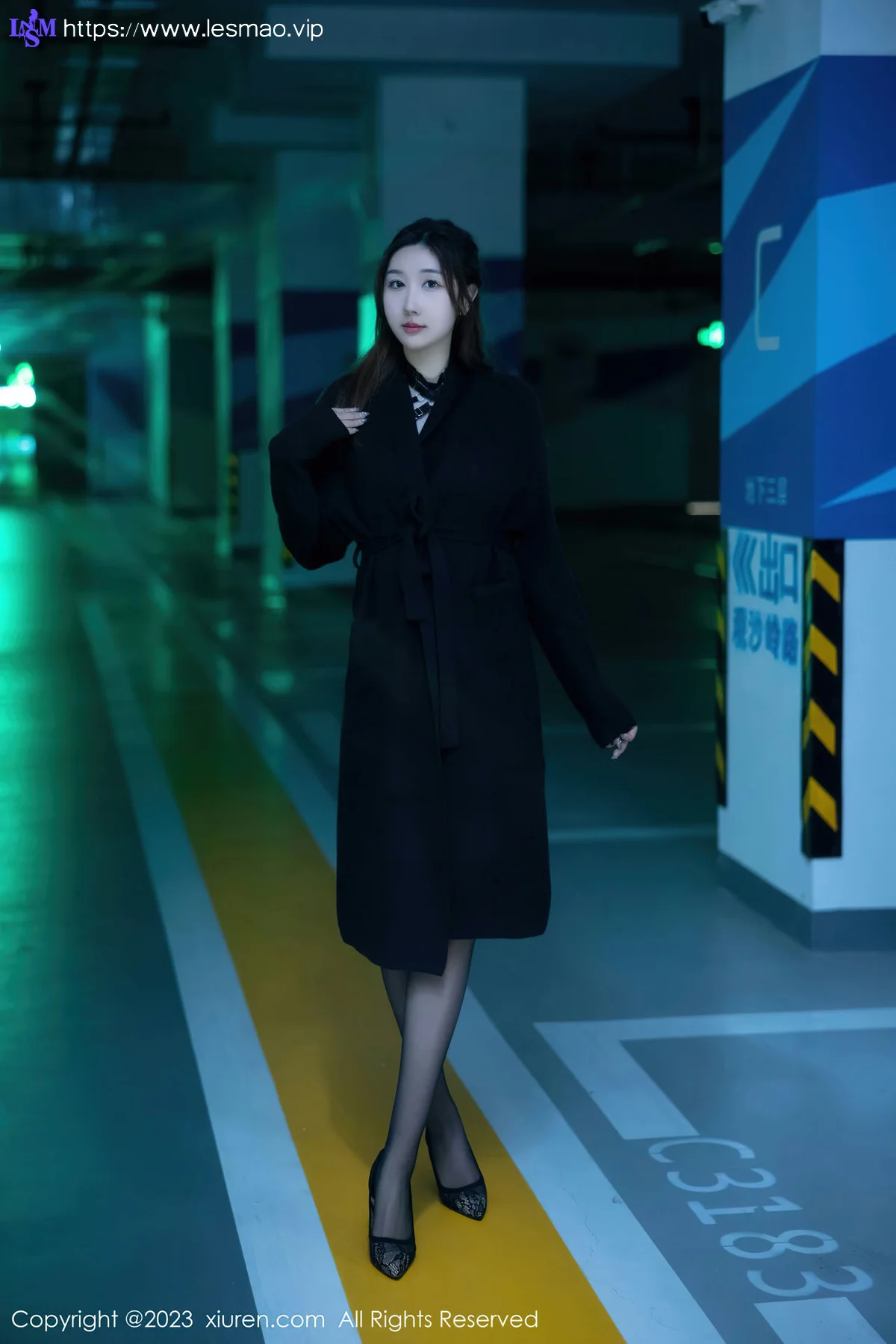 XiuRen 秀人 No.6650 江真真 魅惑黑丝性感写真3 - 1