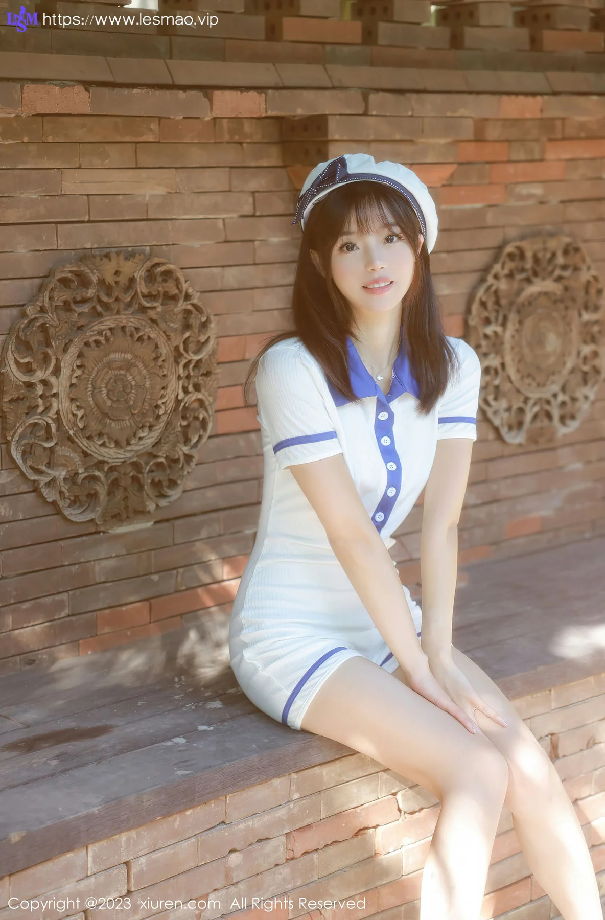 XiuRen 秀人 No.6686 佘贝拉bella 白色海军服南京旅拍 - 7