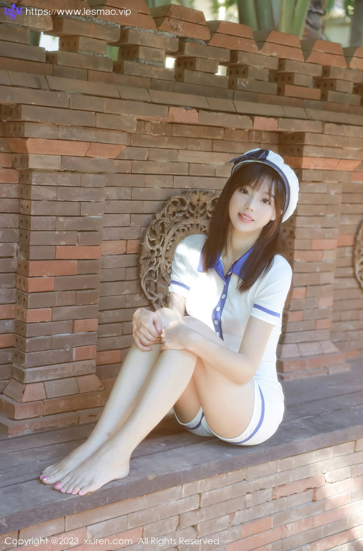 XiuRen 秀人 No.6686 佘贝拉bella 白色海军服南京旅拍 - 10