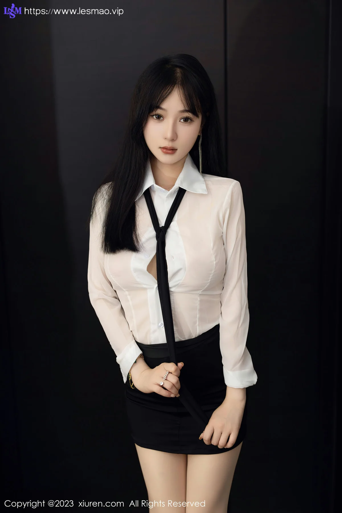 XiuRen 秀人 No.6710 柚琪Rich 白色轻透上衣首套写真33 - 10