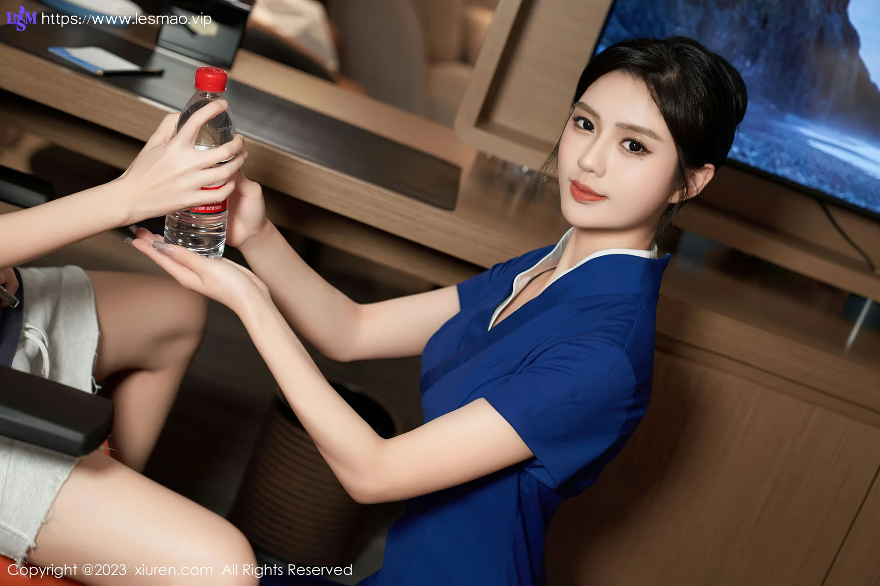 XiuRen 秀人 No.6720 浅浅Danny 技师制服诱惑性感写真11 - 9