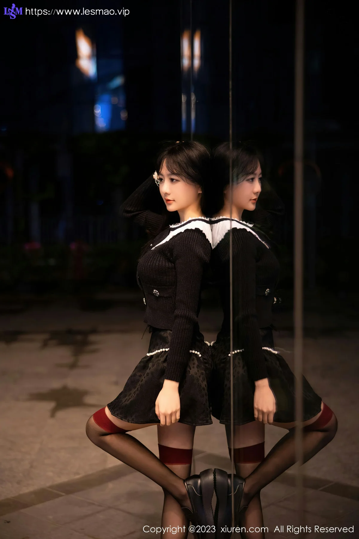 XiuRen 秀人 No.6724 幼幼 魅惑黑丝性感写真11 - 4