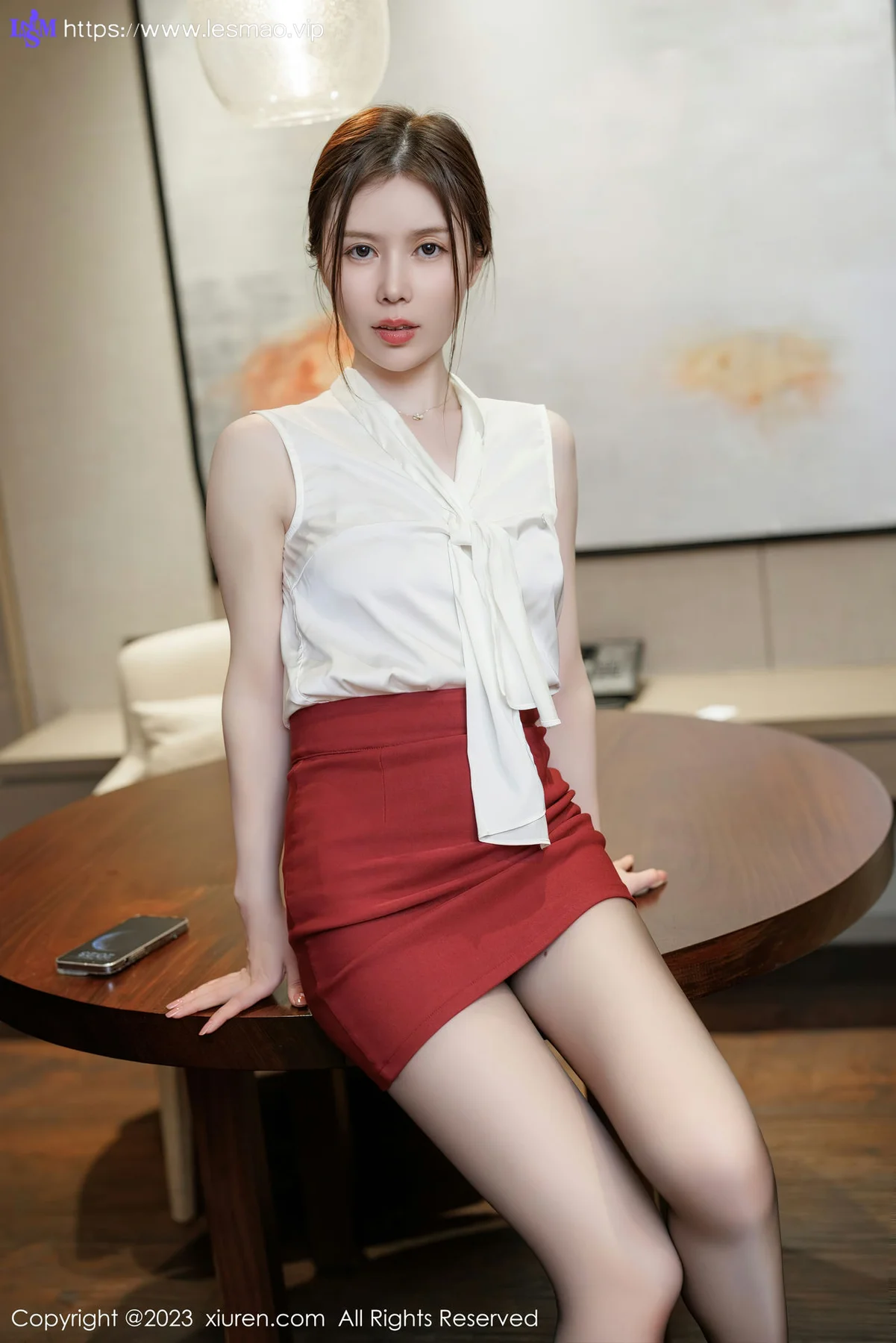 XiuRen 秀人 No.6727 吴雪瑶 魅惑黑丝性感写真3 - 6