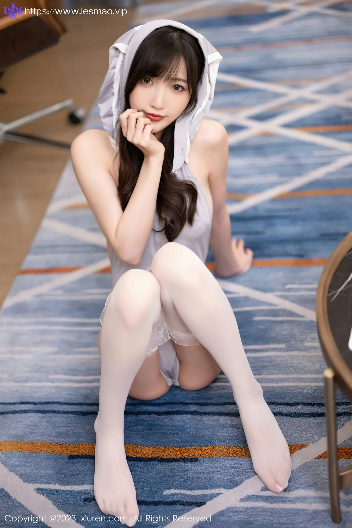 XiuRen 秀人 No.6762 林星阑 灰色高开叉性感写真11 - 7