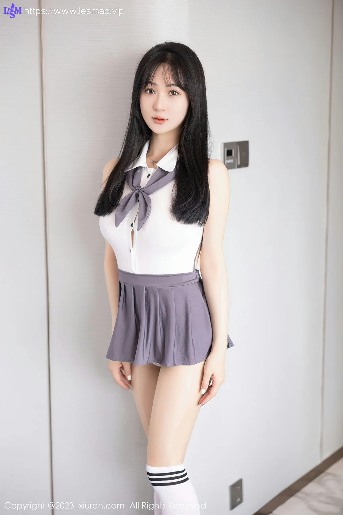 XiuRen 秀人 No.6818 柚琪Rich 轻透高开叉性感写真3 - 1