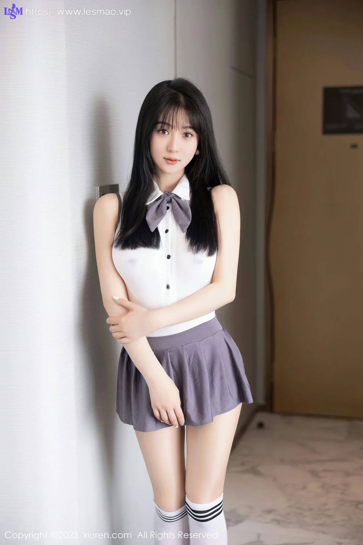XiuRen 秀人 No.6818 柚琪Rich 轻透高开叉性感写真3 - 5
