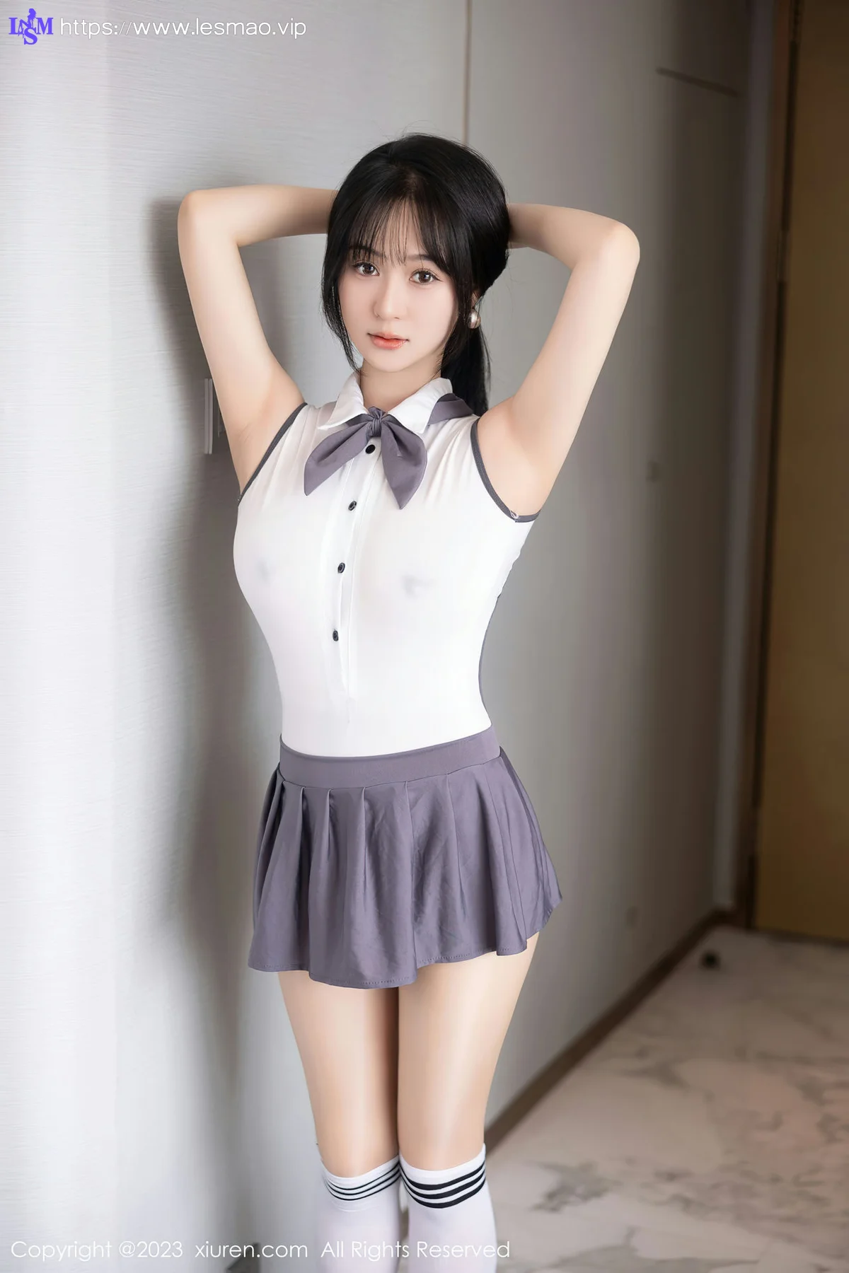 XiuRen 秀人 No.6818 柚琪Rich 轻透高开叉性感写真3 - 7