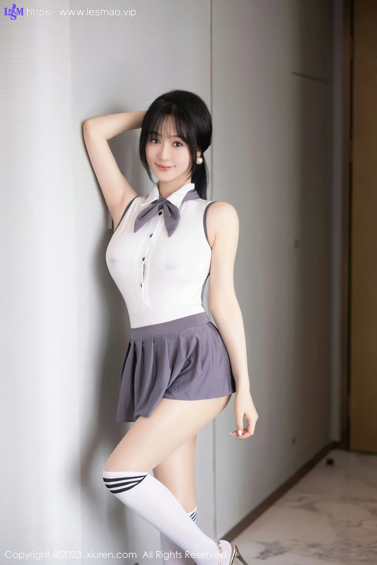 XiuRen 秀人 No.6818 柚琪Rich 轻透高开叉性感写真3 - 8