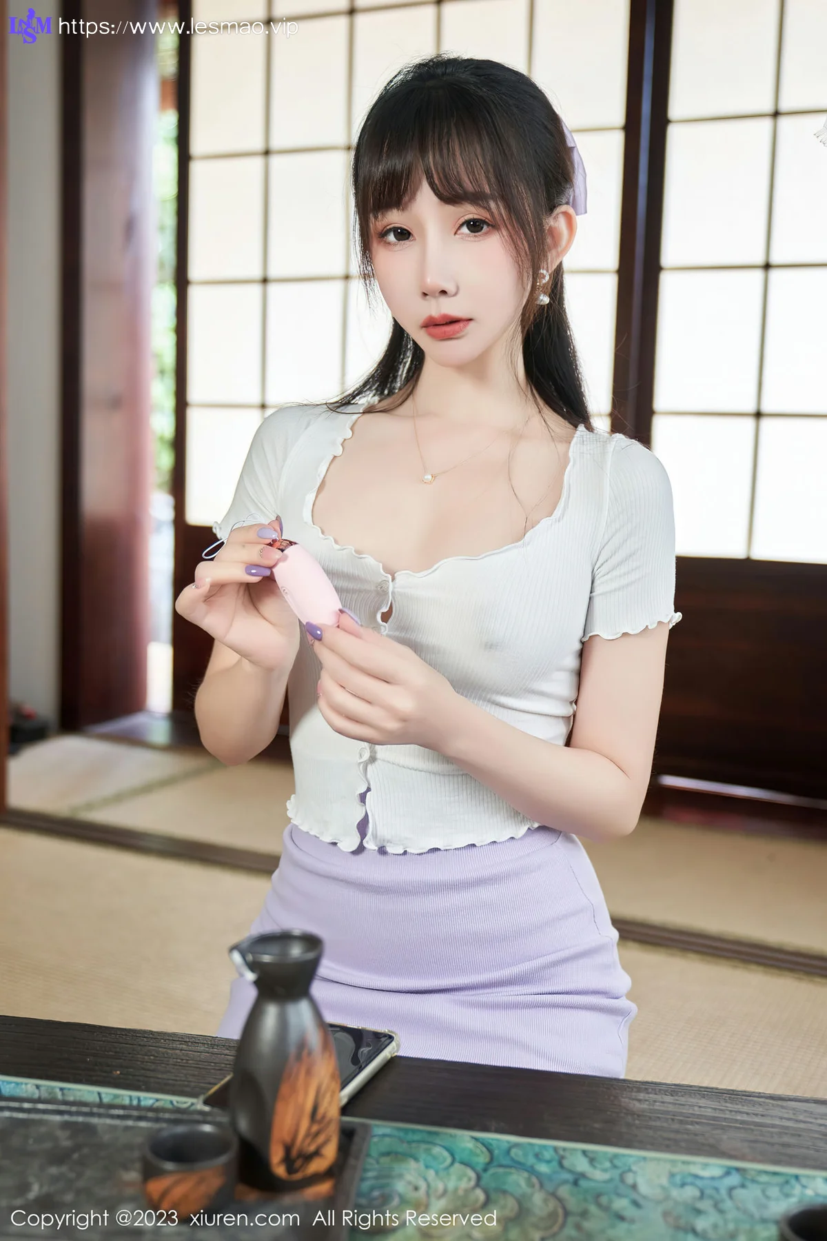 XiuRen 秀人 No.6820 剧情主人的任务写真 波巧酱 性感写真2 - 6