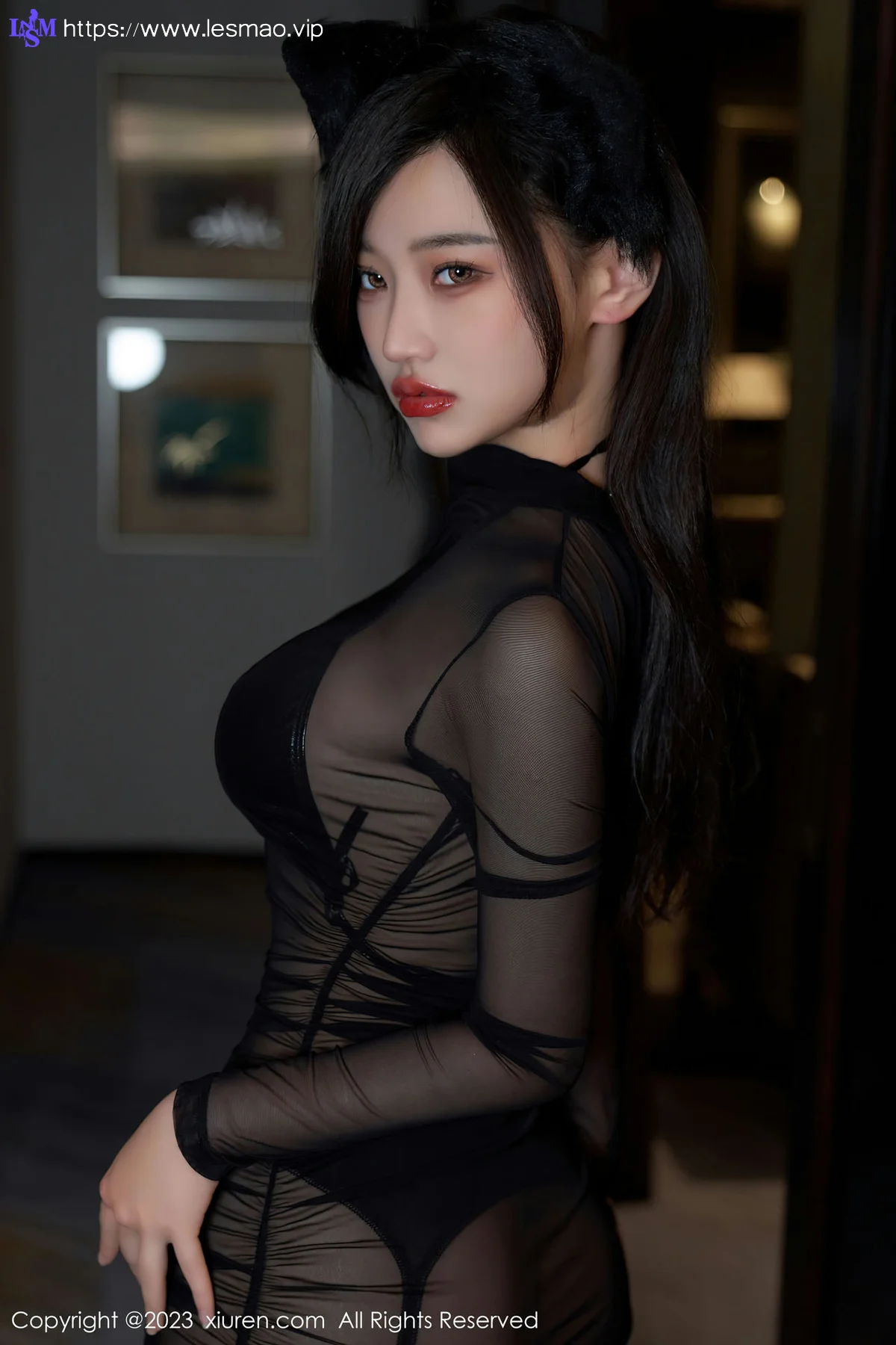 XiuRen 秀人 No.6826 妙可可Cheese 主题“野猫女友”性感写真3 - 9