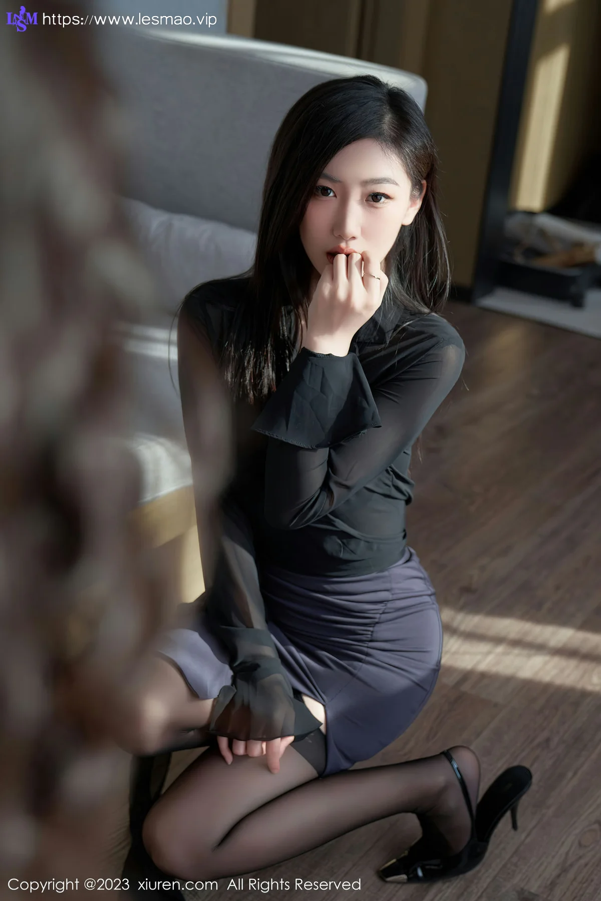 XiuRen 秀人 No.6839 沈青黛 双人互动拍摄性感写真1 - 6