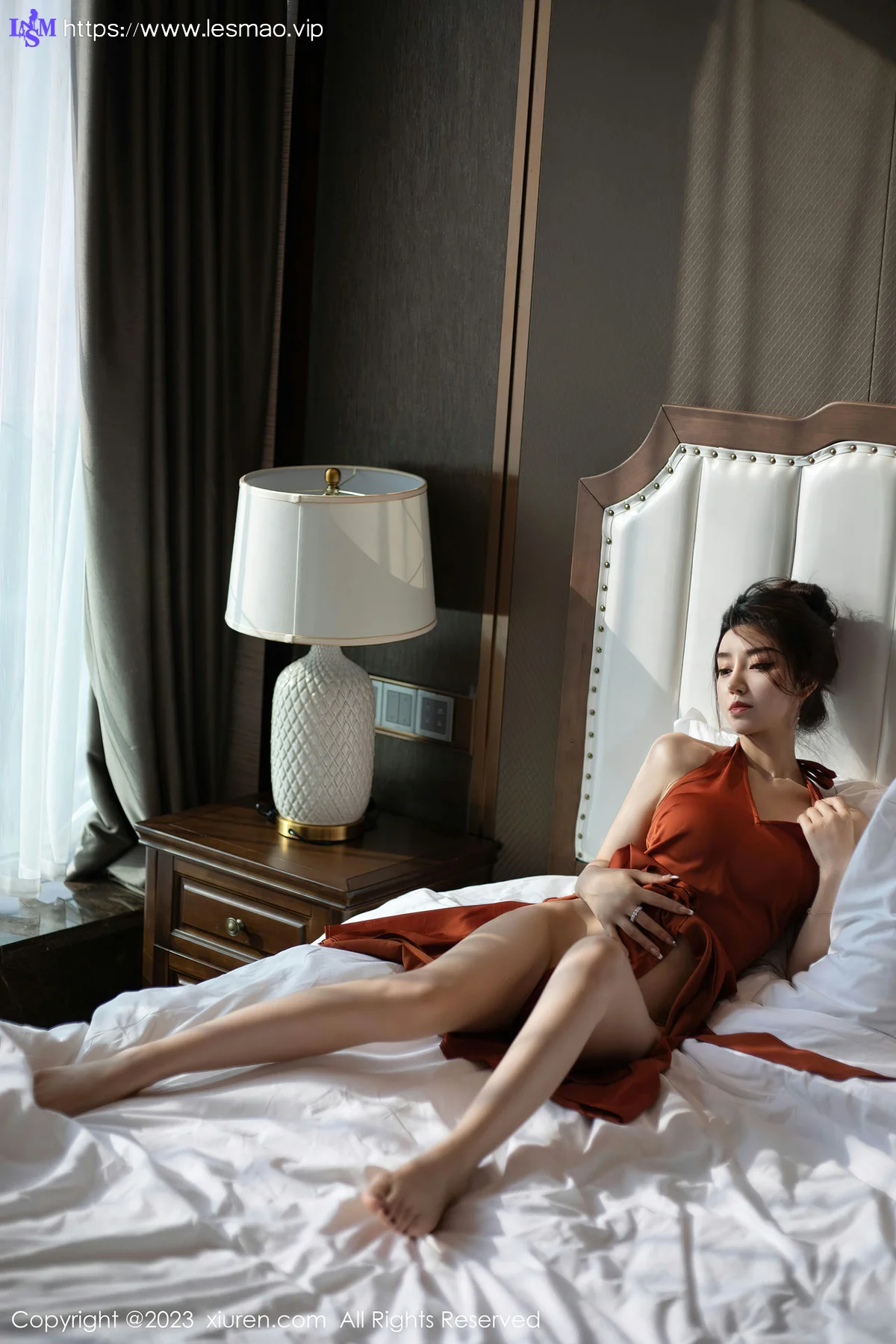 XiuRen 秀人 No.6861 苏曼兮 红色连夜短裙首套写真 - 10