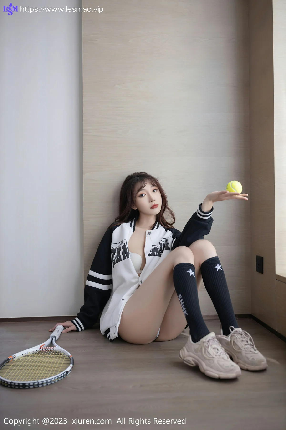 XiuRen 秀人 No.6884 陆萱萱 网球主题拍摄性感写真11 - 6