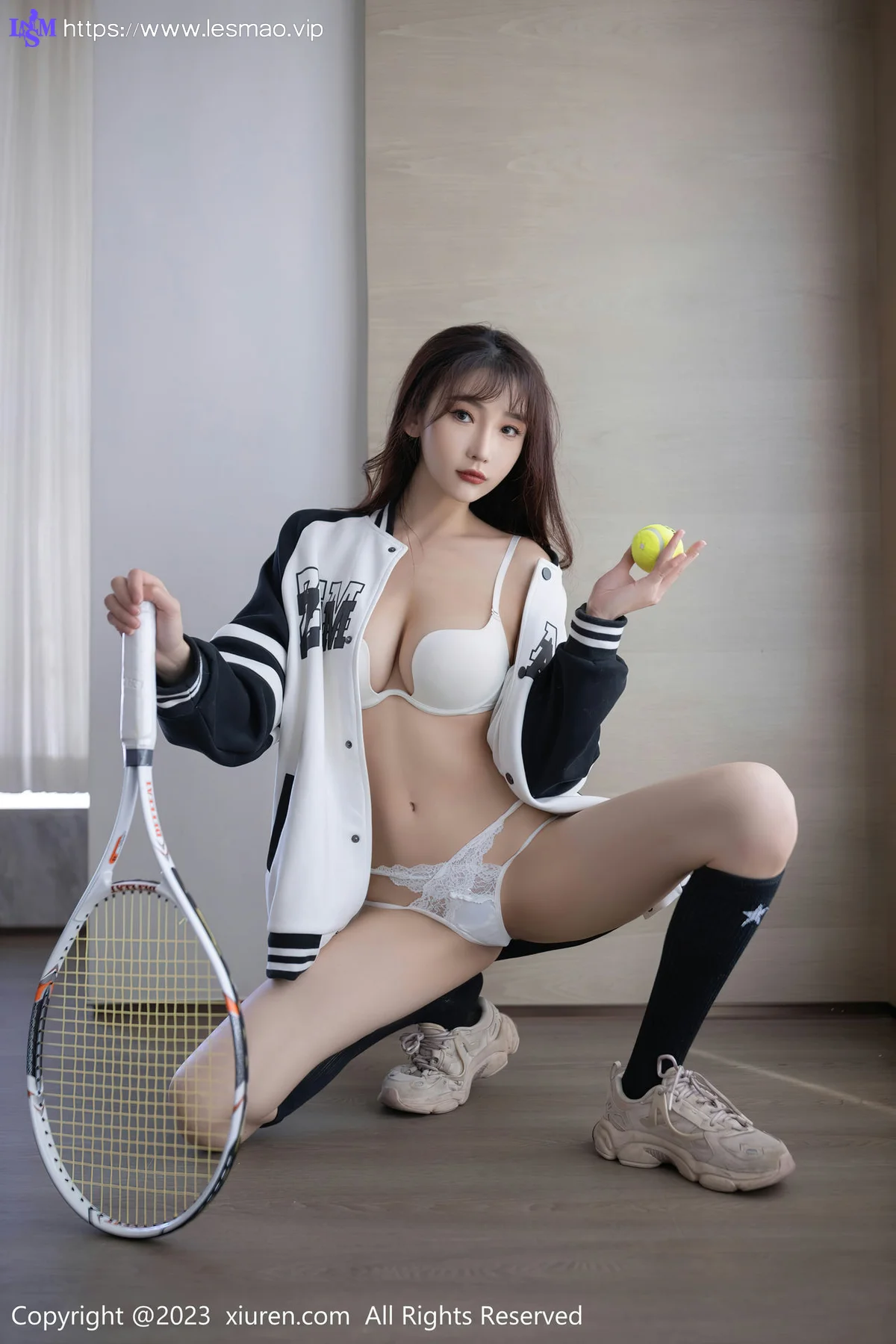 XiuRen 秀人 No.6884 陆萱萱 网球主题拍摄性感写真11 - 4