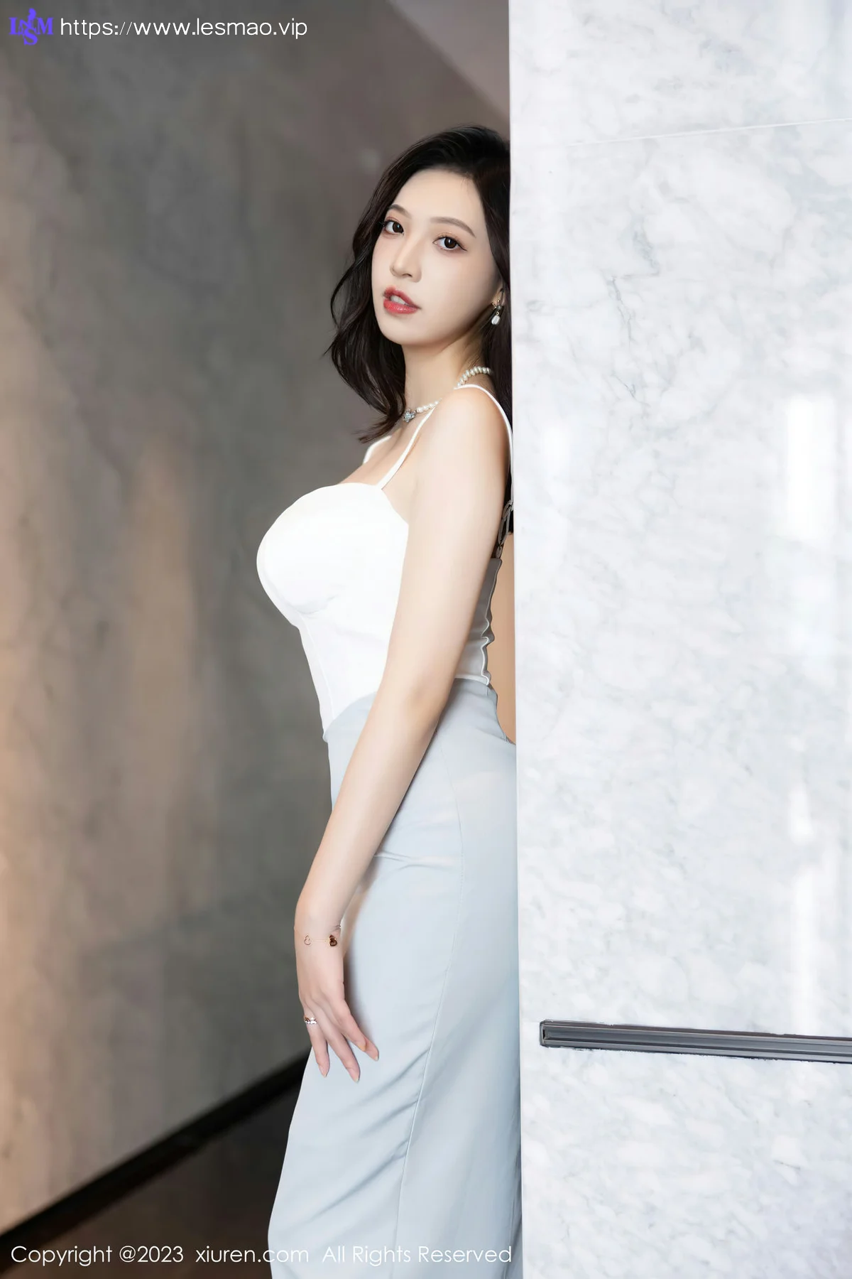 XiuRen 秀人 No.6898 郑颖姗Bev 白色蕾丝内衣性感写真11 - 5