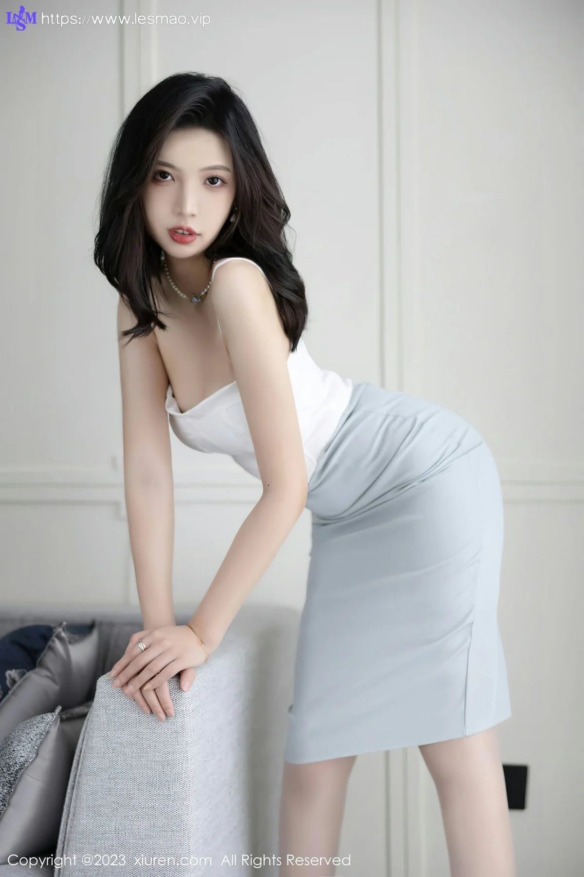XiuRen 秀人 No.6898 郑颖姗Bev 白色蕾丝内衣性感写真11 - 8