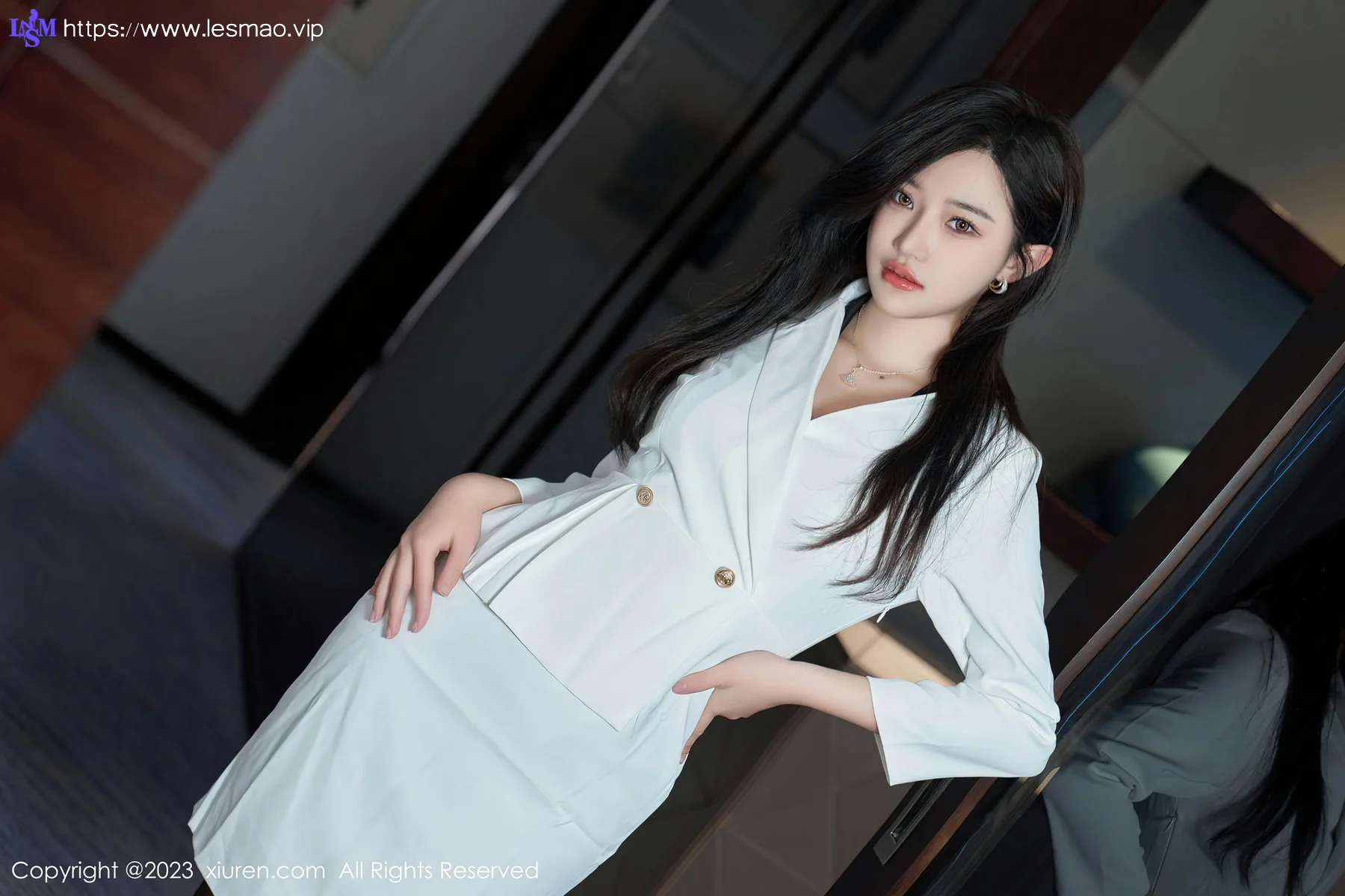 XiuRen 秀人 No.6900 妙可可Cheese 魅惑黑丝性感写真3 - 7