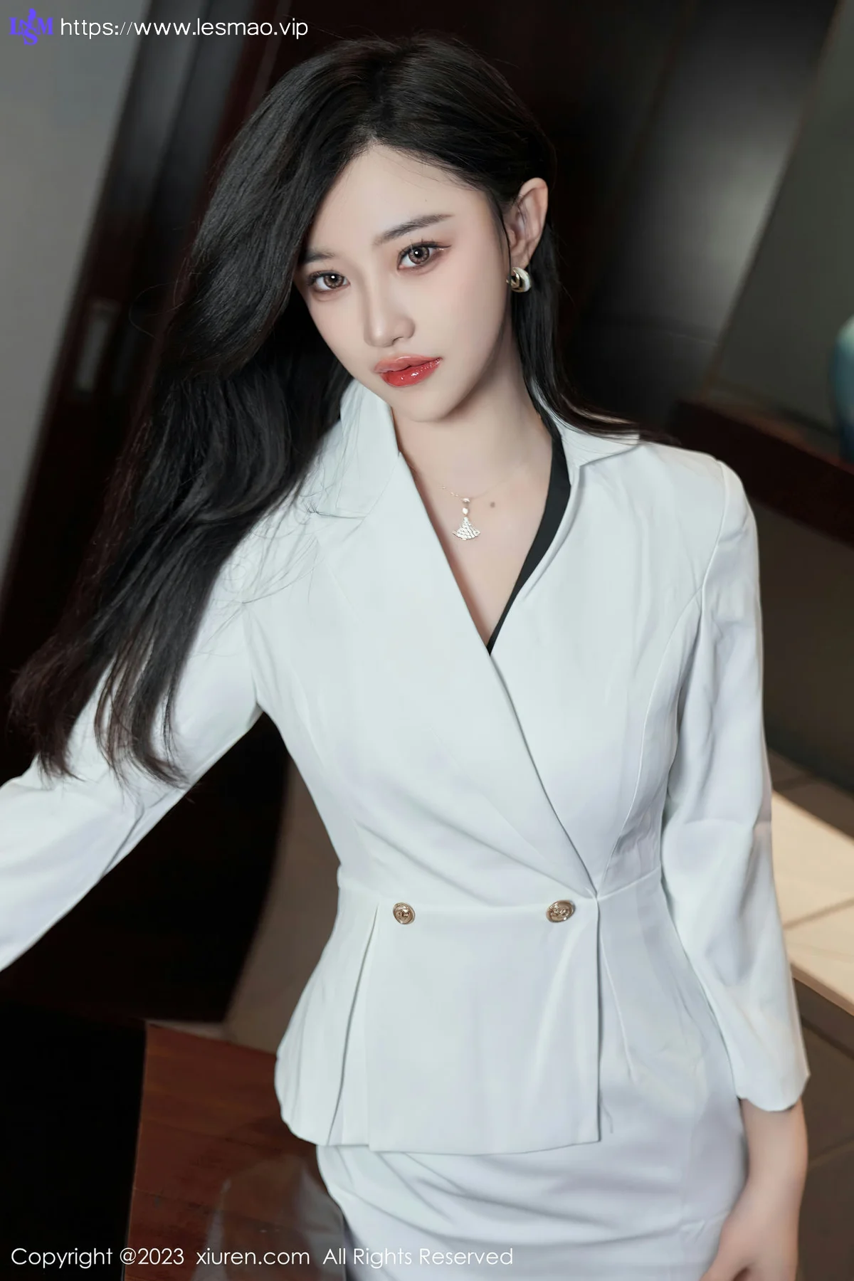 XiuRen 秀人 No.6900 妙可可Cheese 魅惑黑丝性感写真3 - 6