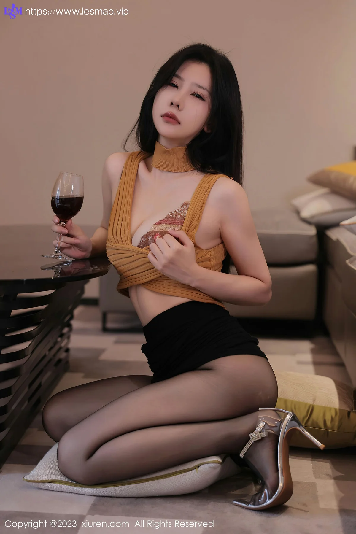 XiuRen 秀人 No.6920 尹甜甜 蕾丝内衣性感写真2 - 9