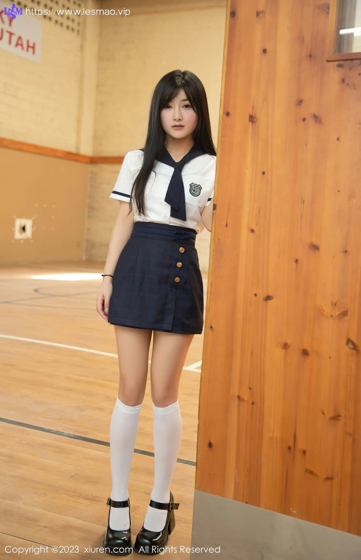 XiuRen 秀人 No.6923 熊小诺 双人教室内衣性感写真2 - 1