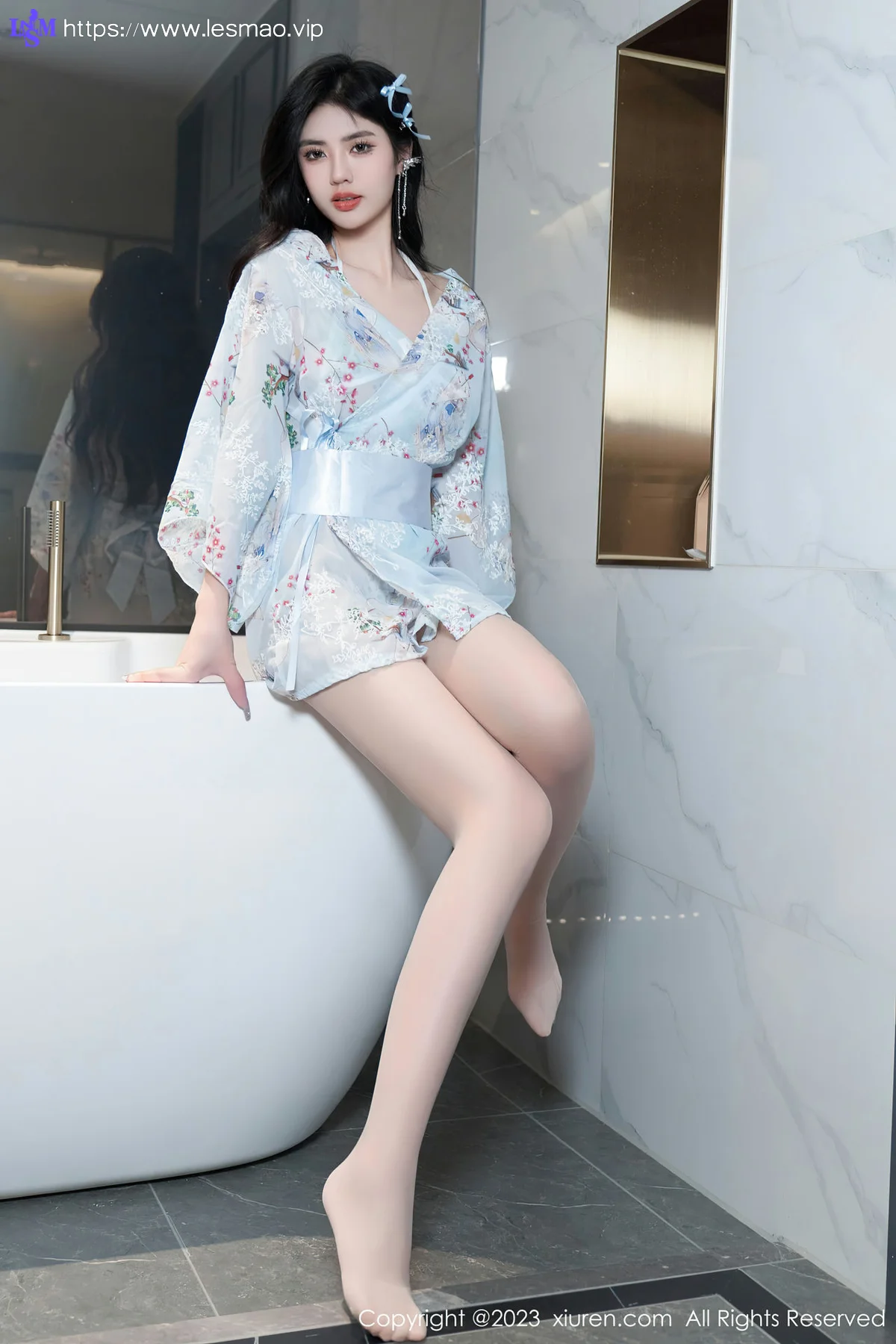 XiuRen 秀人 No.6924 浅浅Danny 原色丝袜性感写真1 - 9