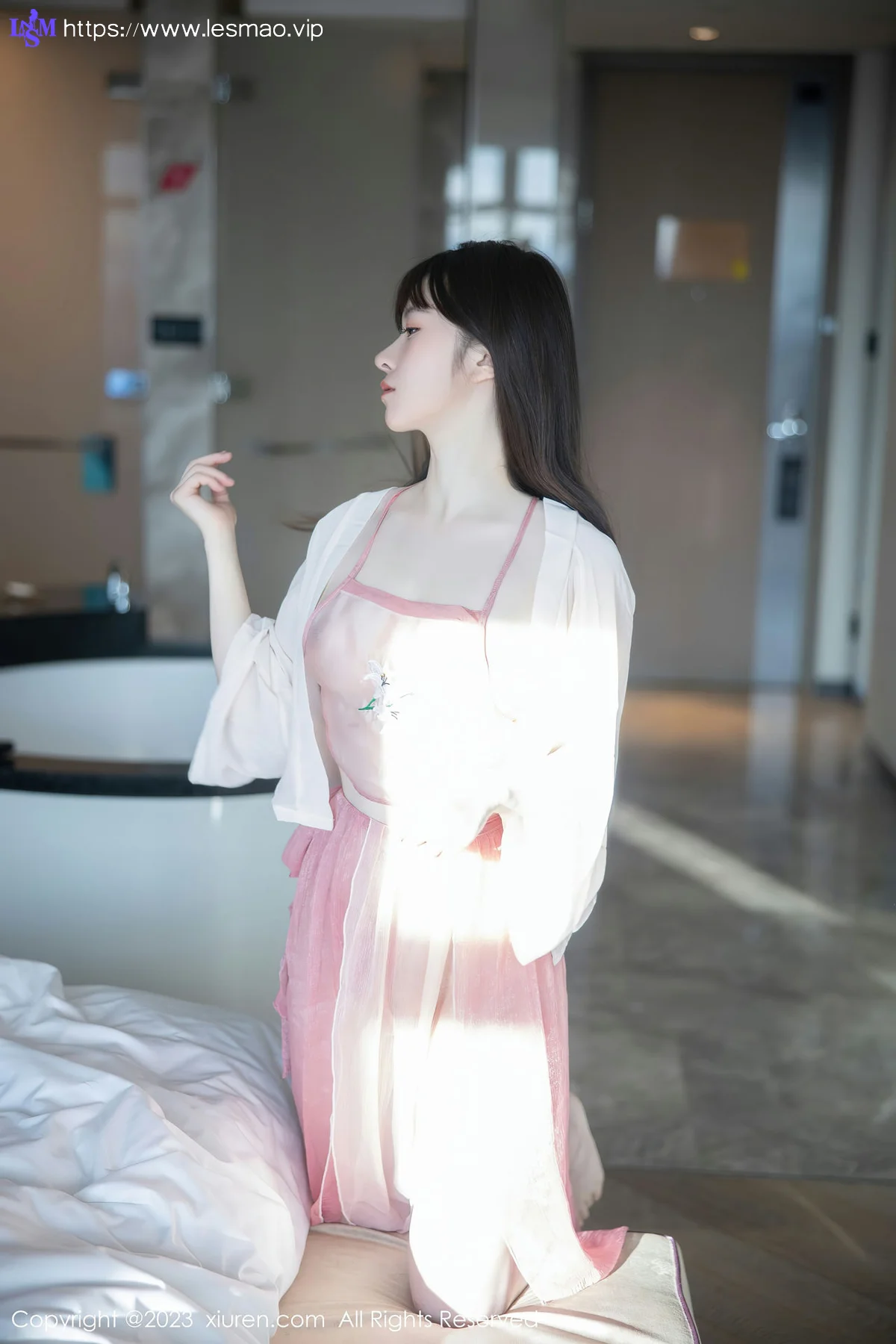 XiuRen 秀人 No.6926 林悠悠 首套写真粉色古装1 - 3