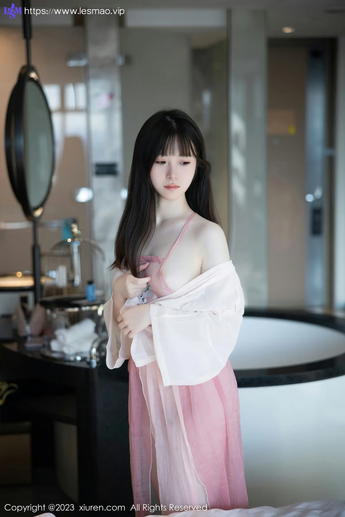 XiuRen 秀人 No.6926 林悠悠 首套写真粉色古装1 - 6